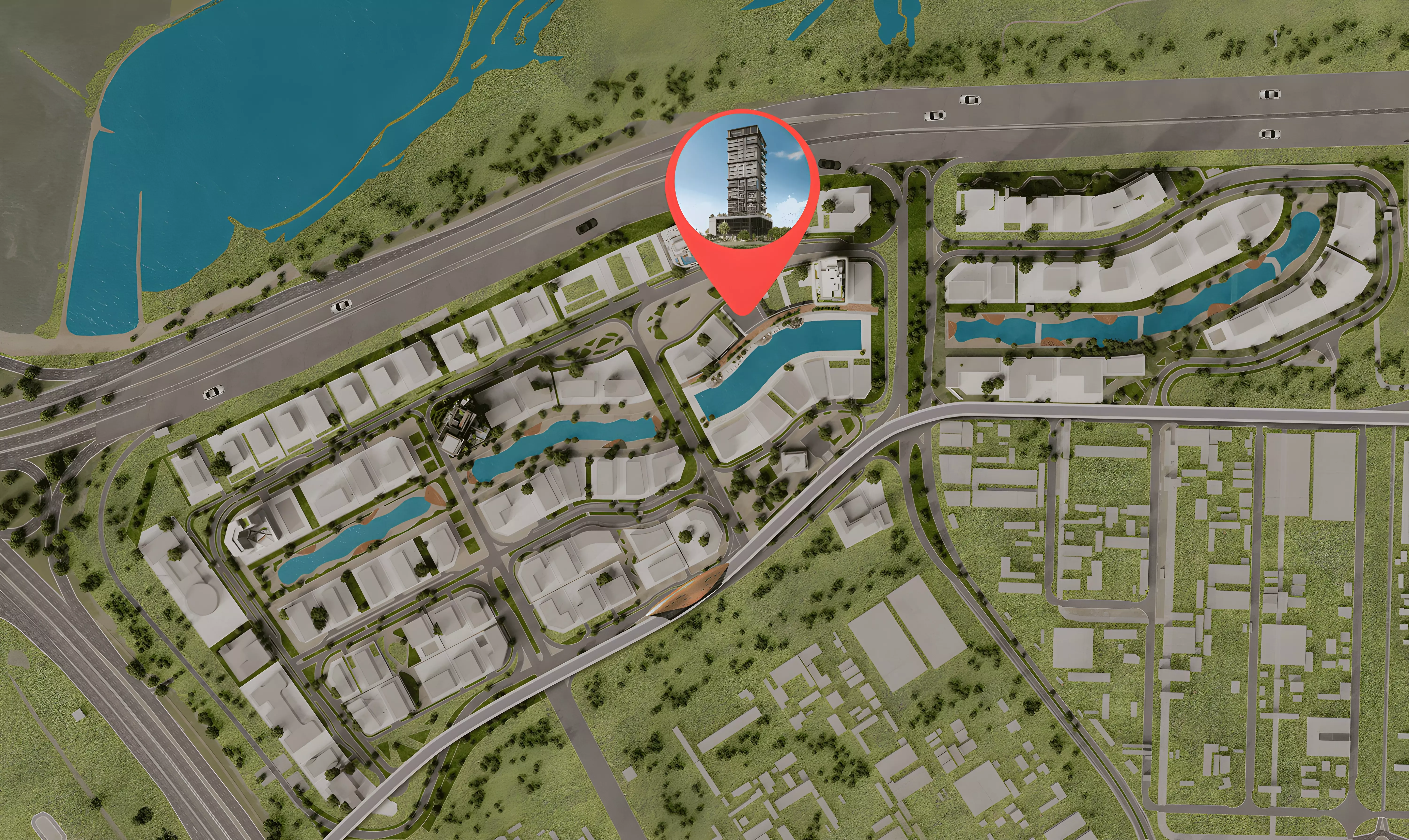 Riverton House – master plan