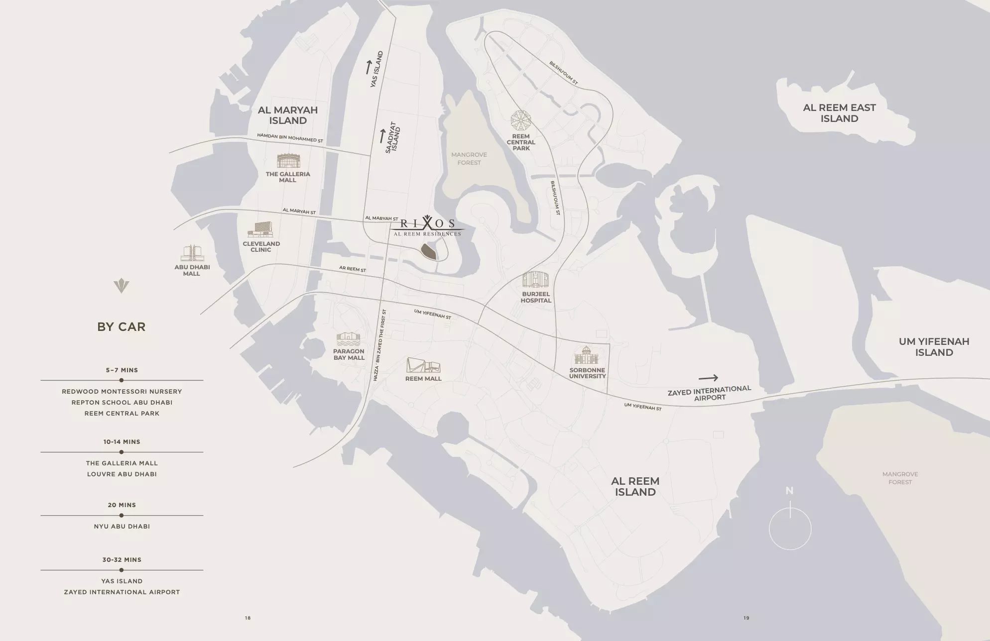 Rixos Al Reem Residences – master plan