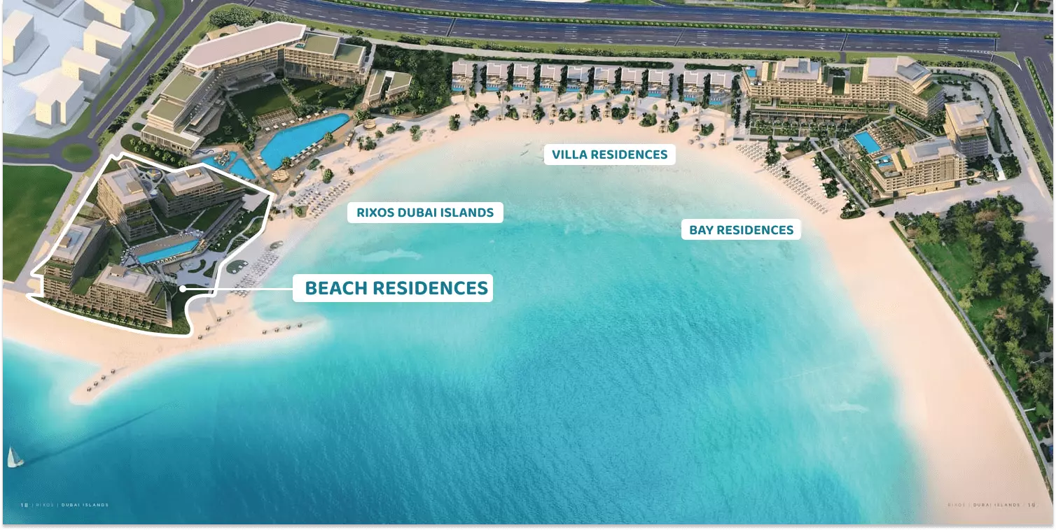 Rixos Hotel and Residences Phase 3 By Nakheel – master plan