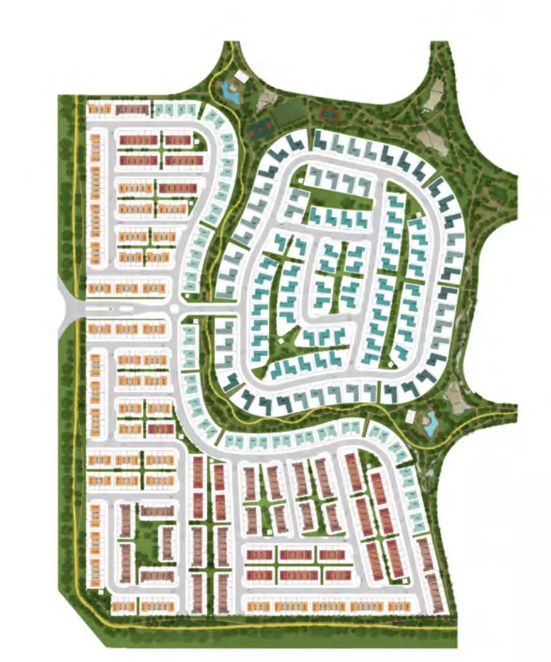 Robinia – master plan