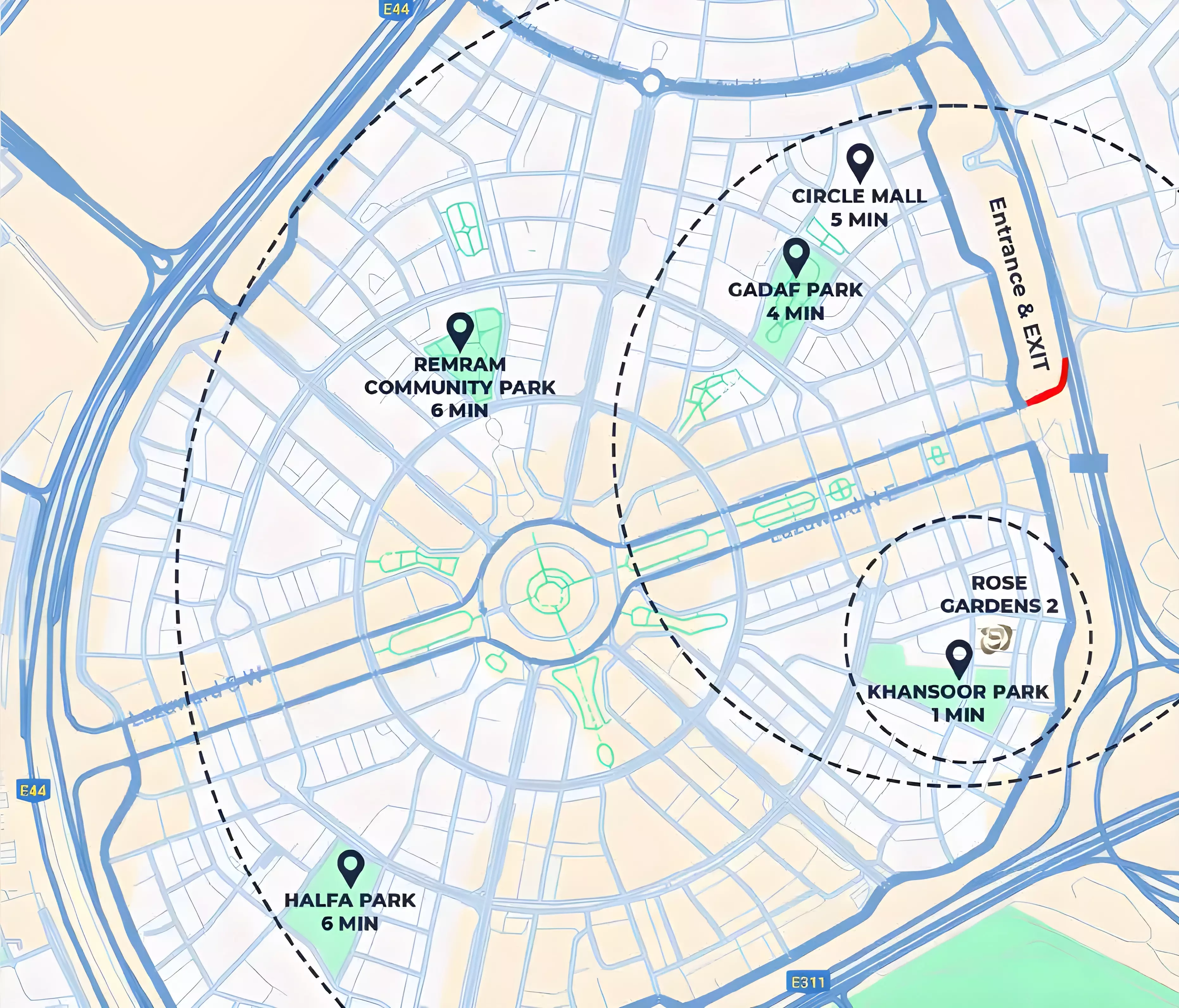 Rose Garden Phase 2 by Roz Development – master plan