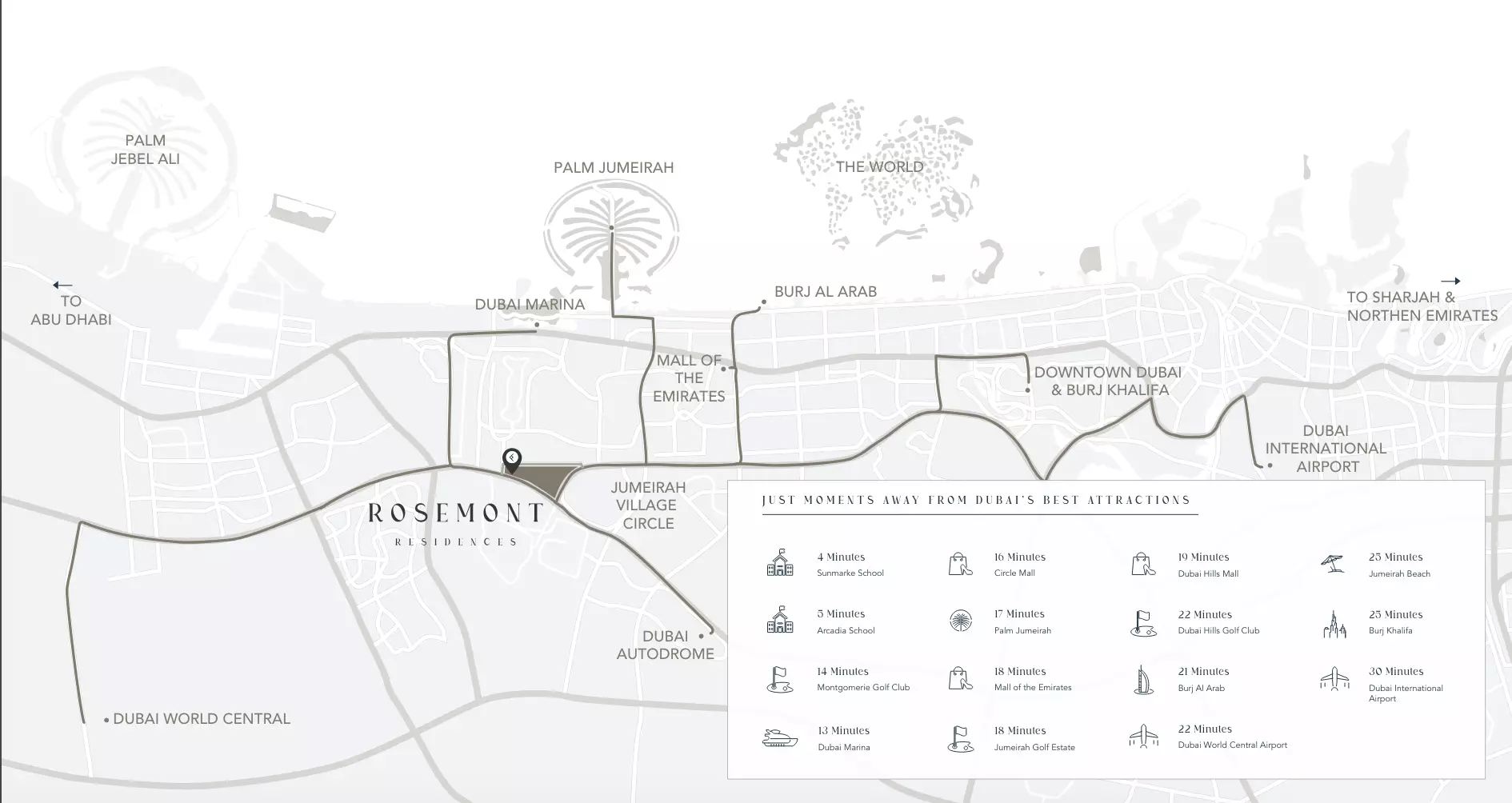 Rosemont Residences – master plan