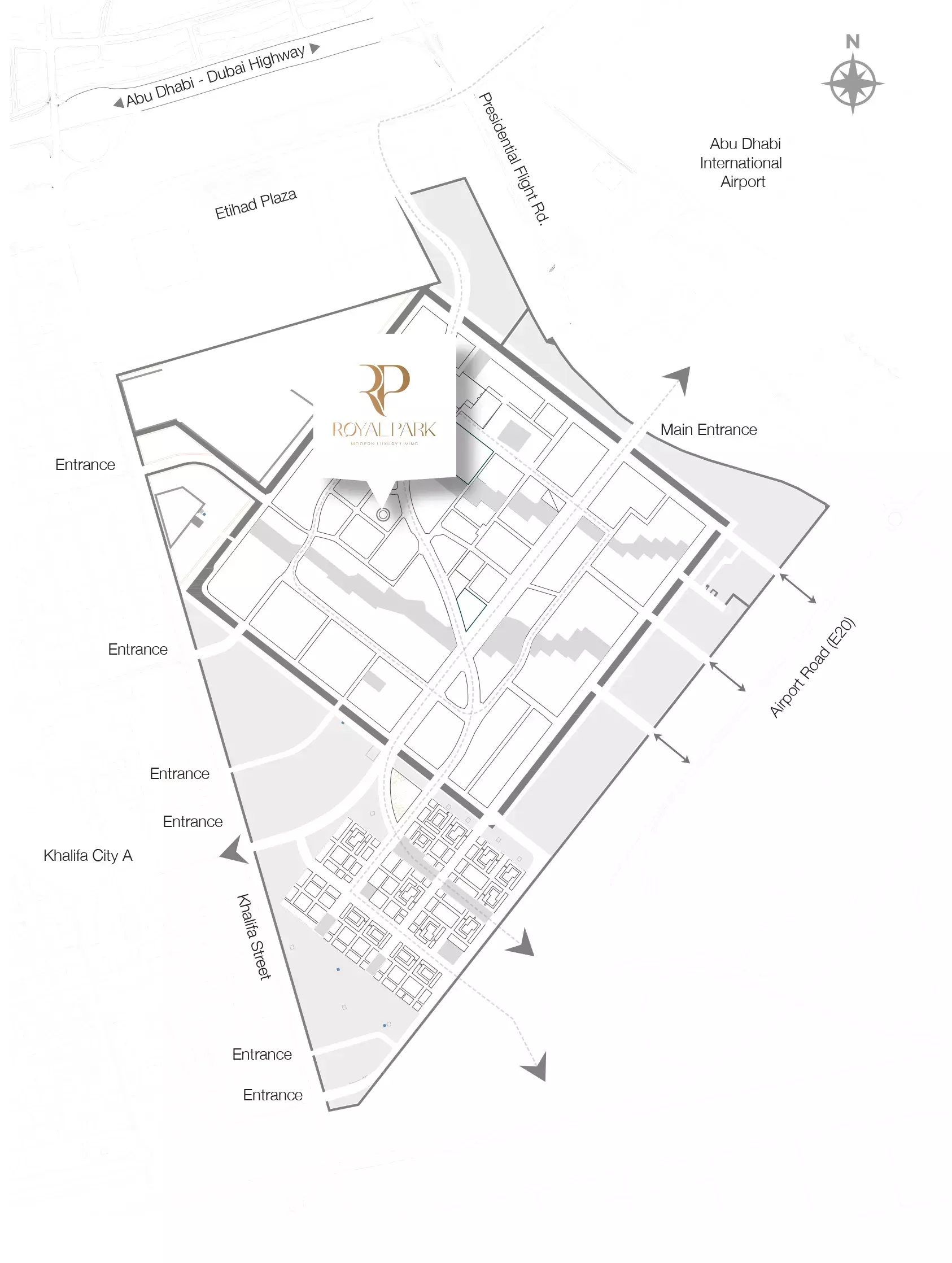 Royal Park South By Metrical – master plan