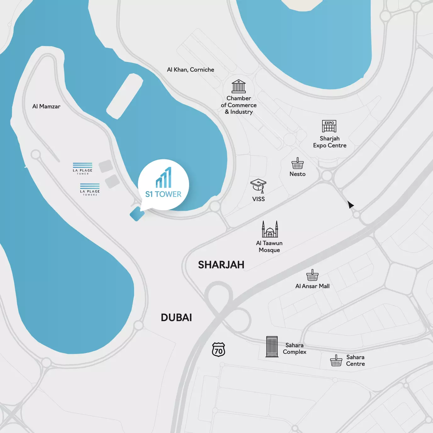 S1 Tower – master plan