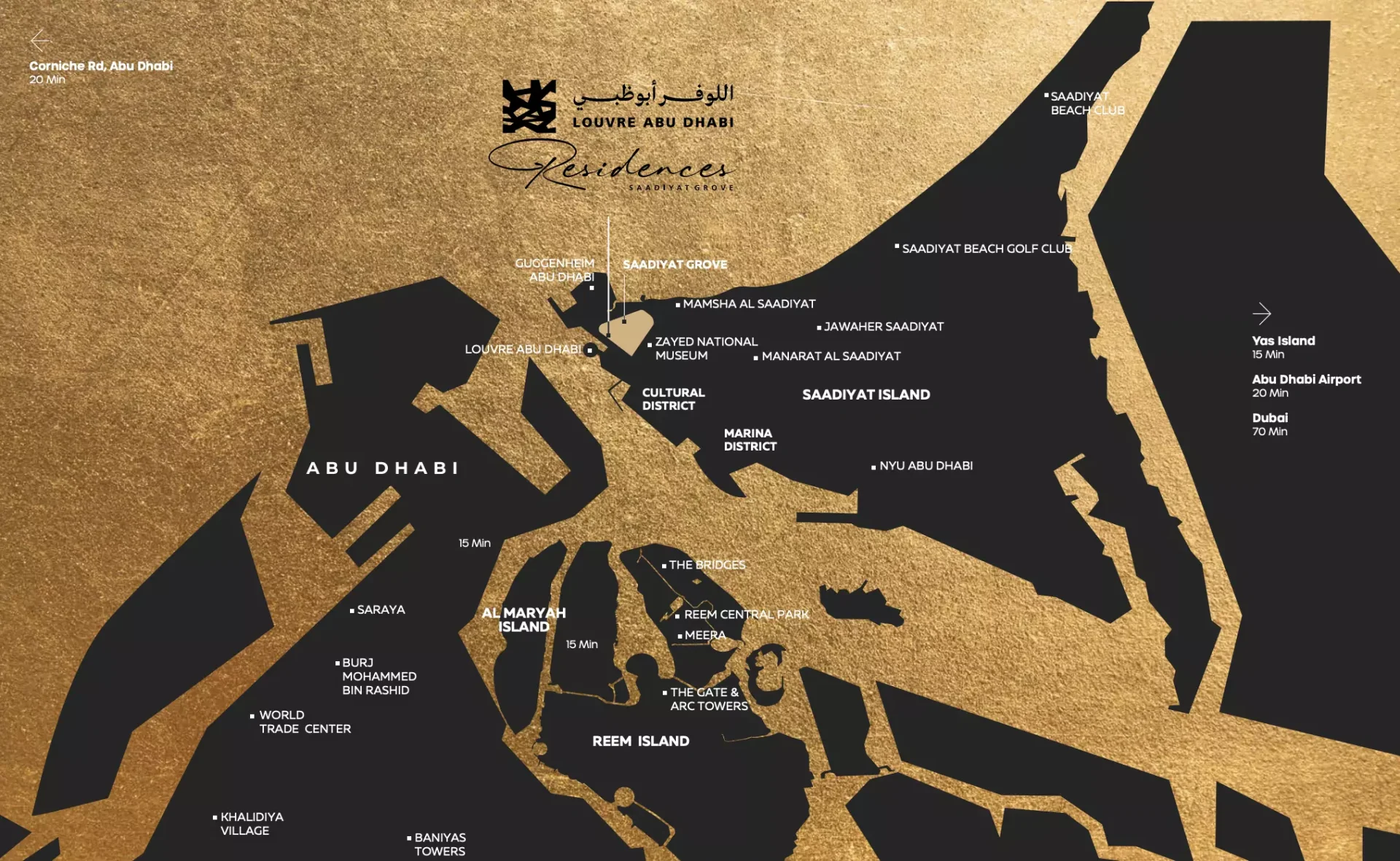 Saadiyat Grove – master plan