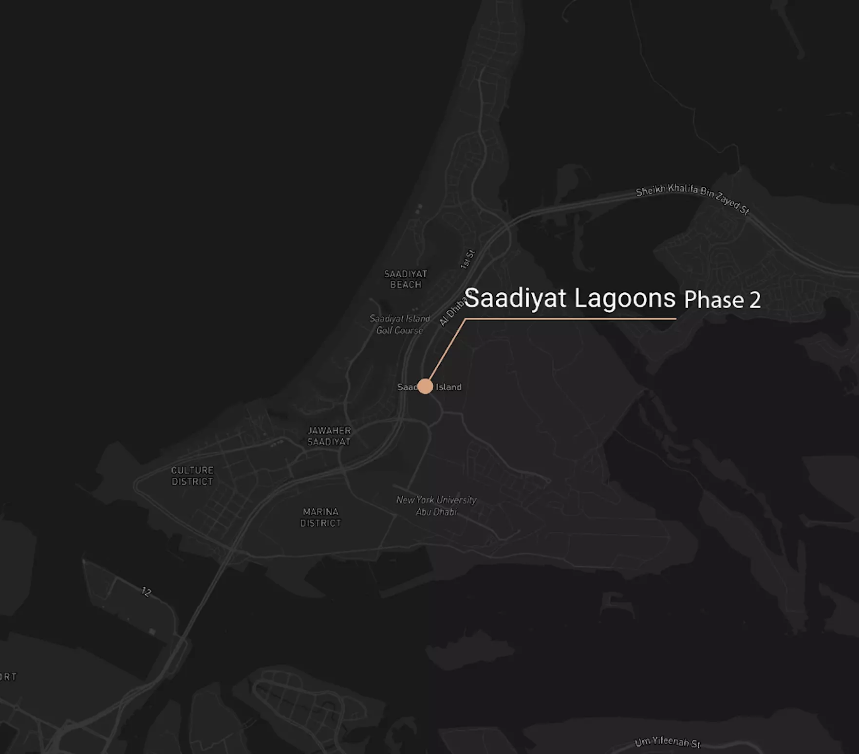 Saadiyat Lagoons Phase 2 By Aldar – master plan