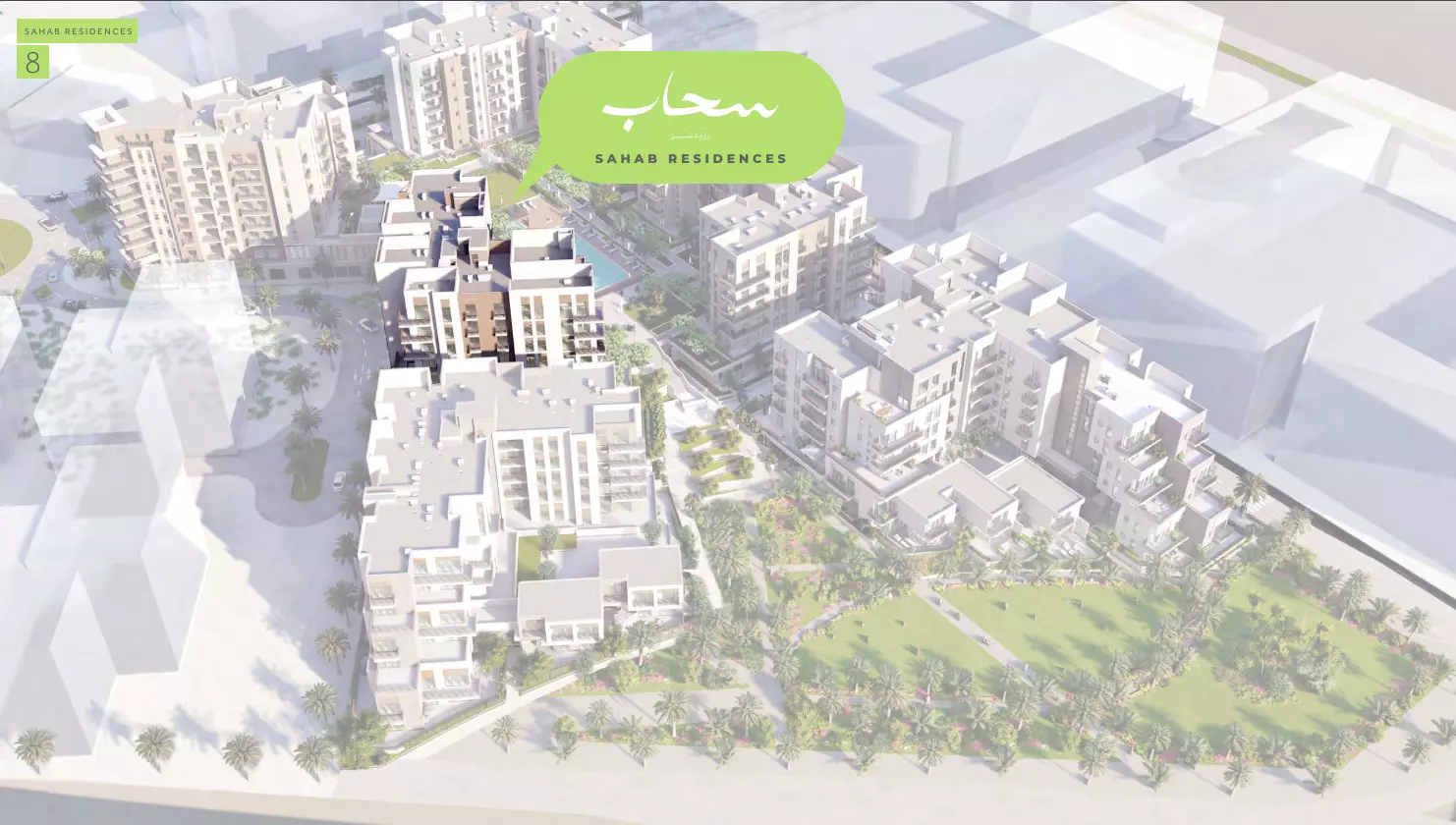 Sahab Residences – master plan