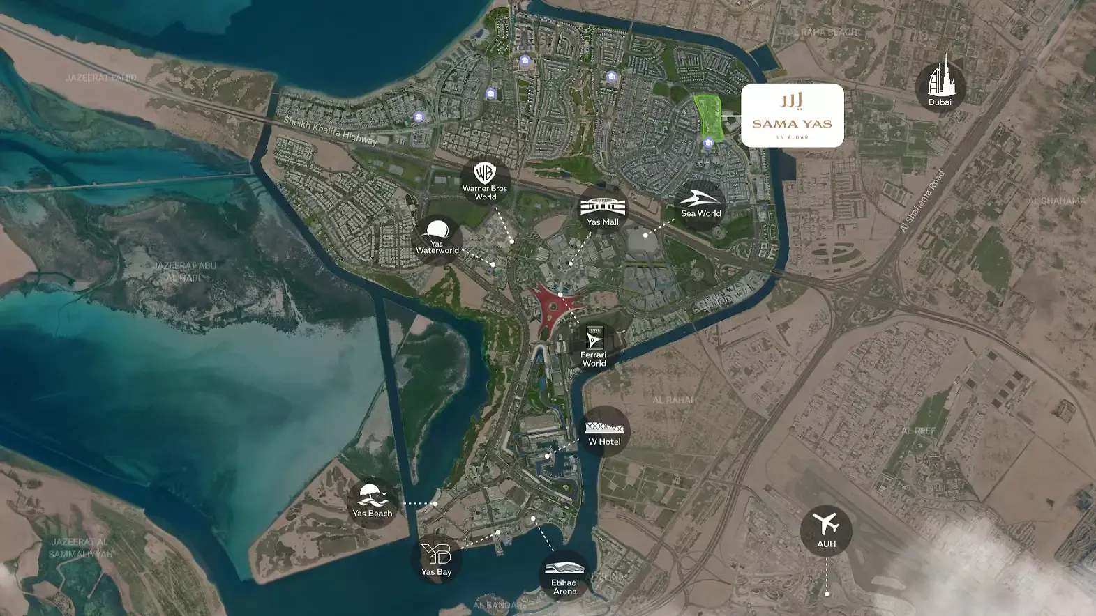Sama Yas By Aldar Properties – master plan