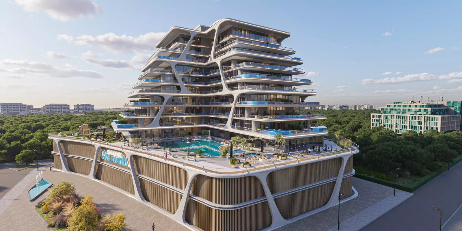 Samana California Phase 2 – main view
