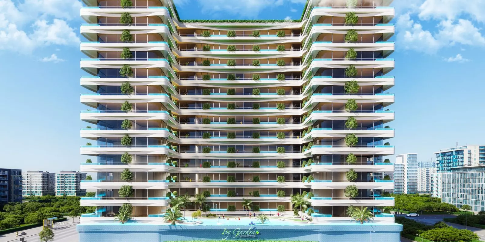 Samana IVY Gardens – main view