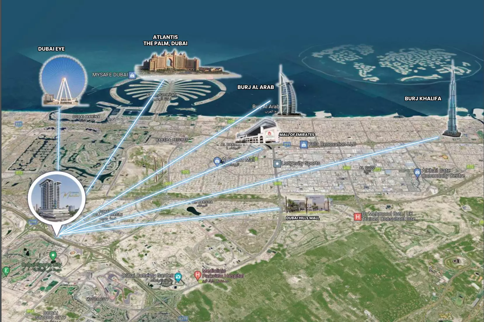 Samana Manhattan – master plan