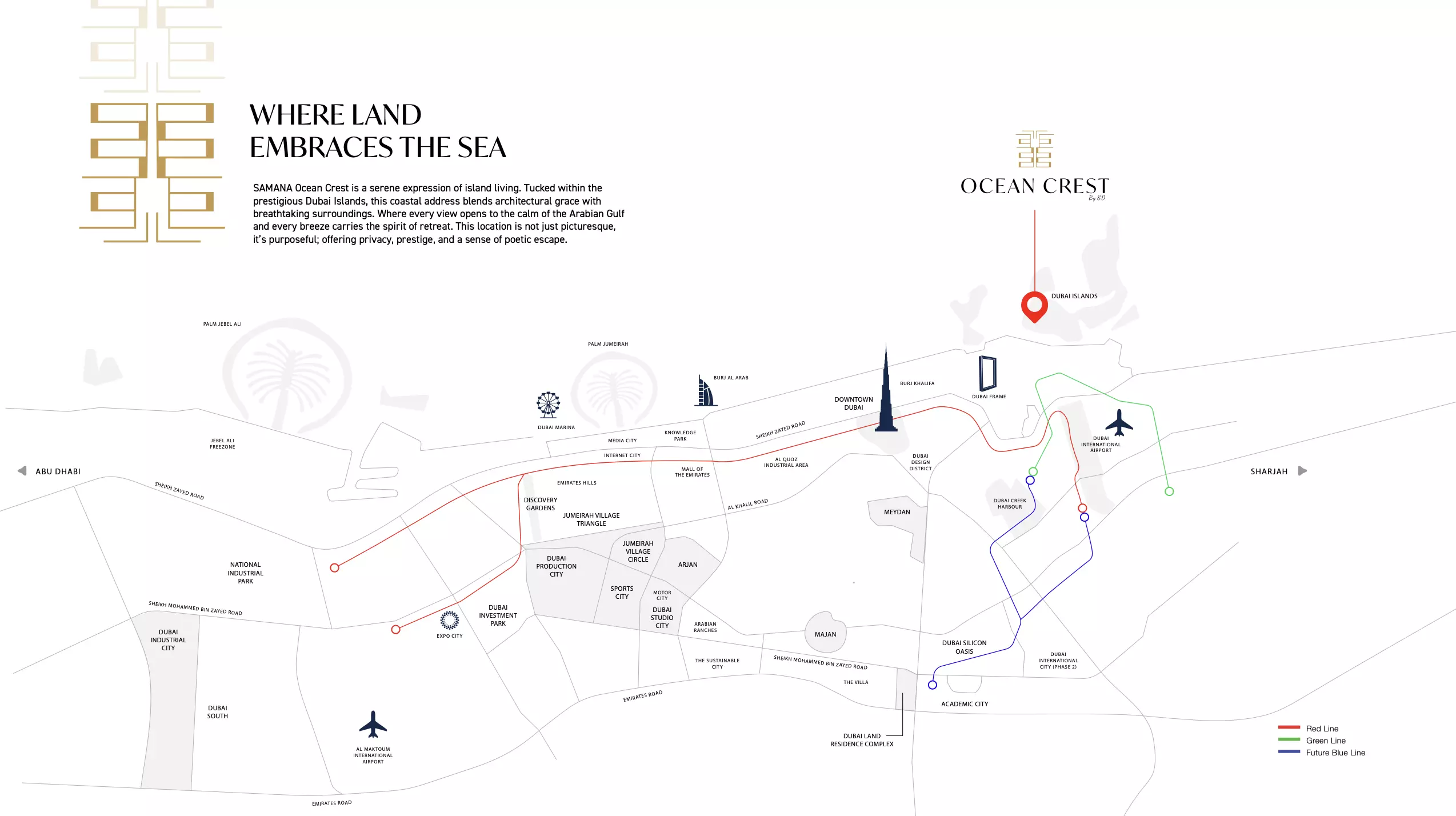 Samana Ocean Crest – master plan
