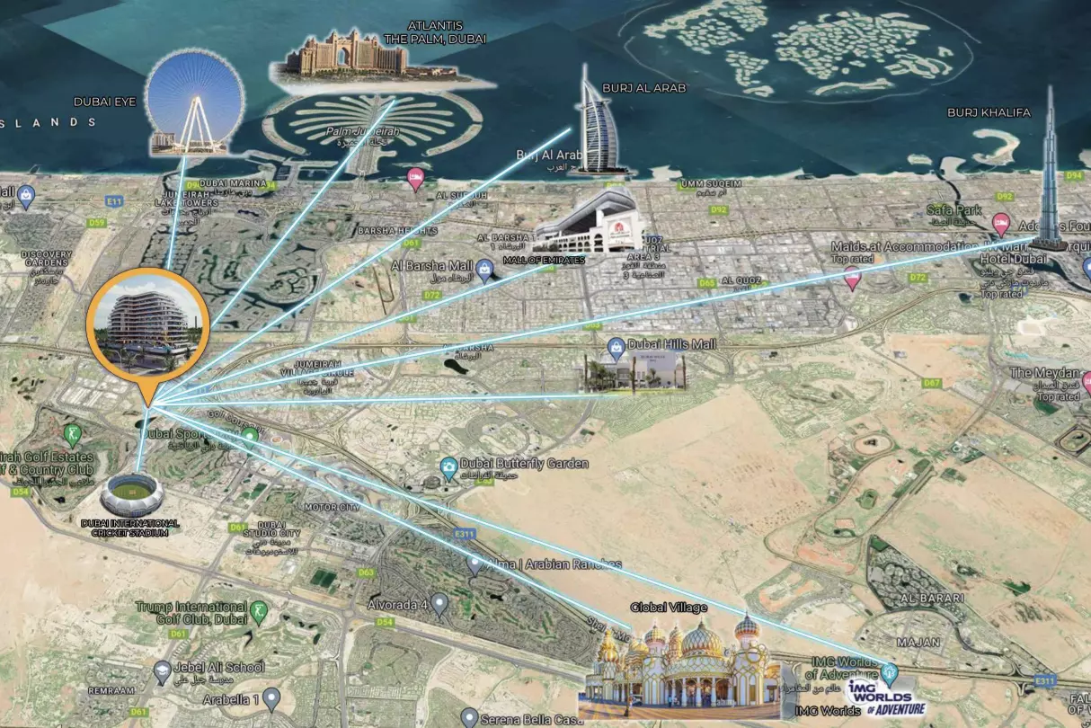 Samana Portofino – master plan