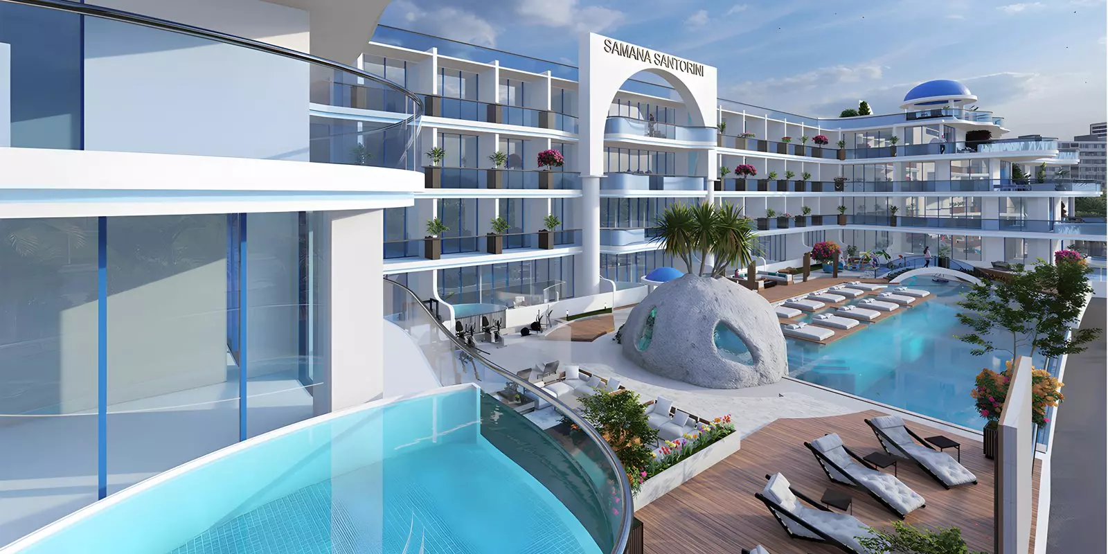 Samana Santorini – main view