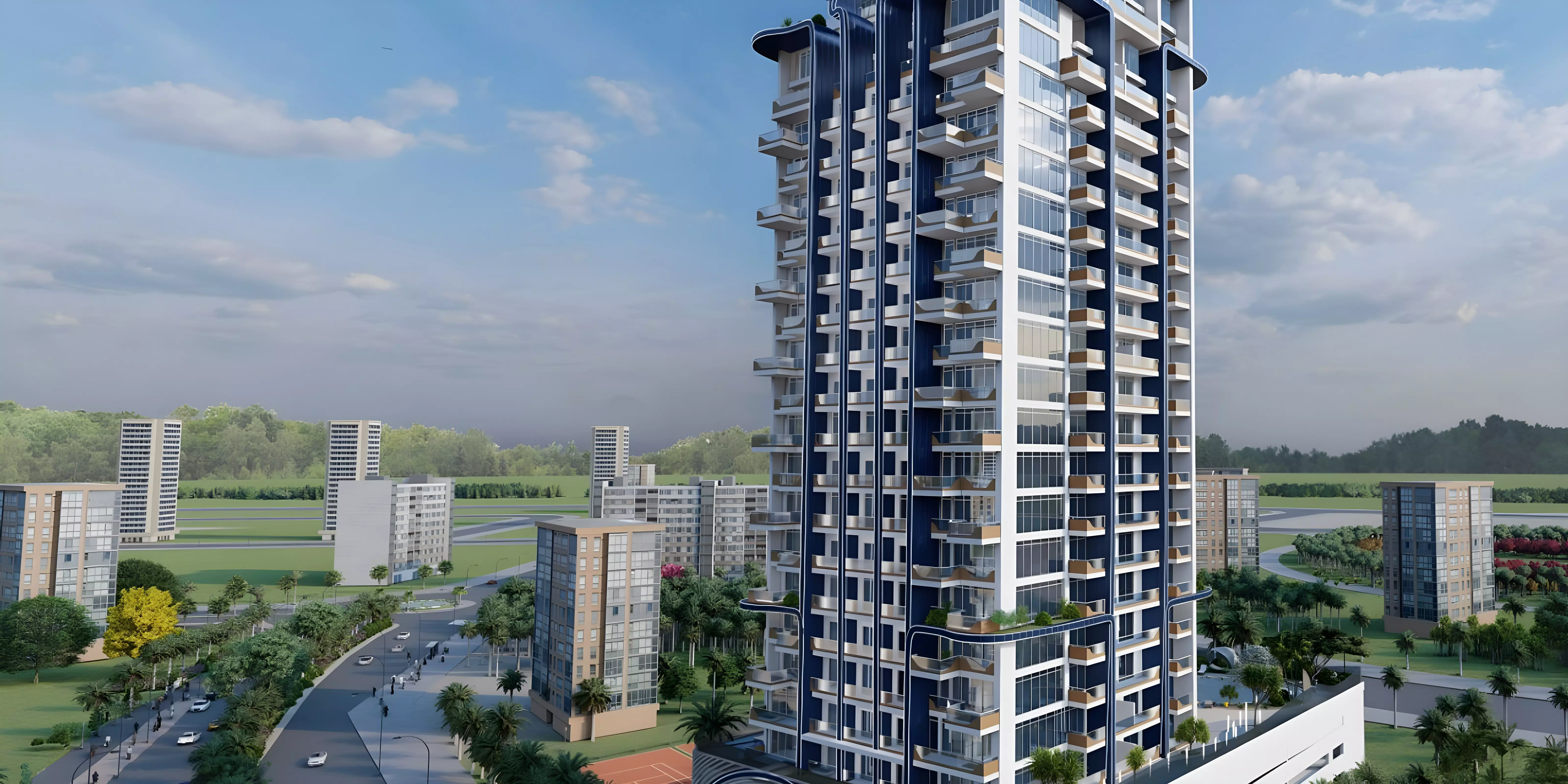 Samana Waves Phase 1 – main view