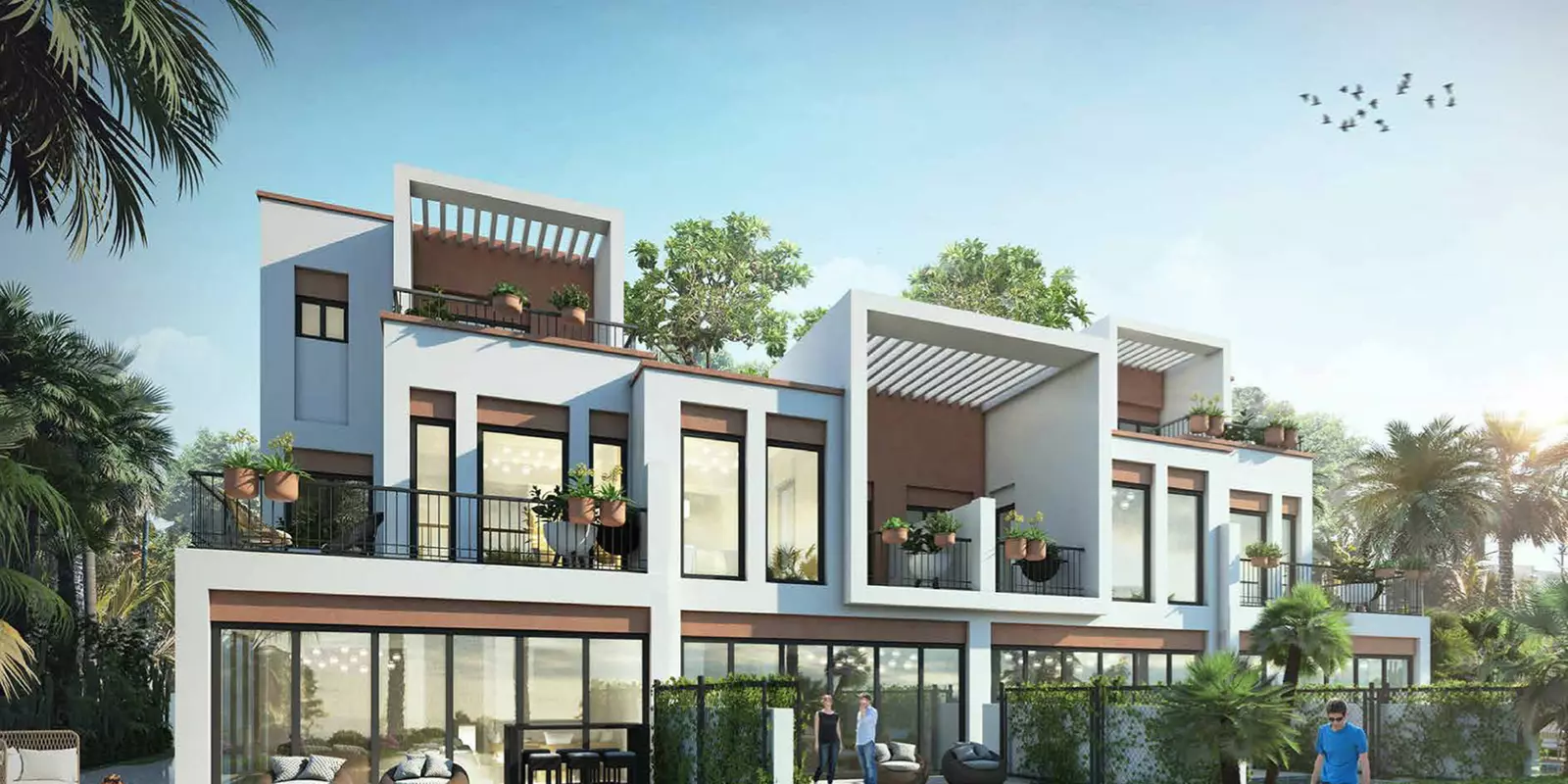 Santorini Damac Lagoons – main view