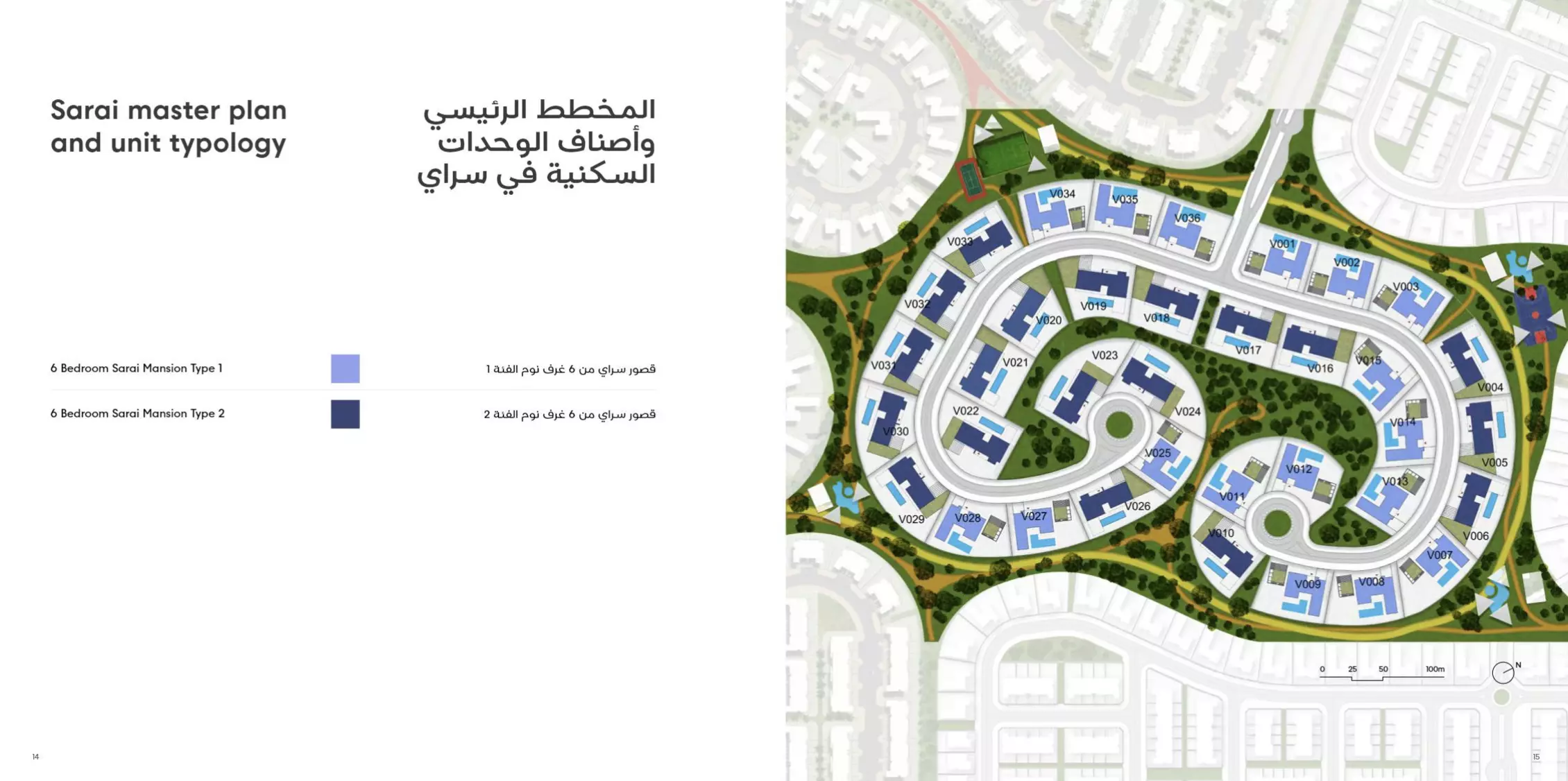 Sarai – master plan