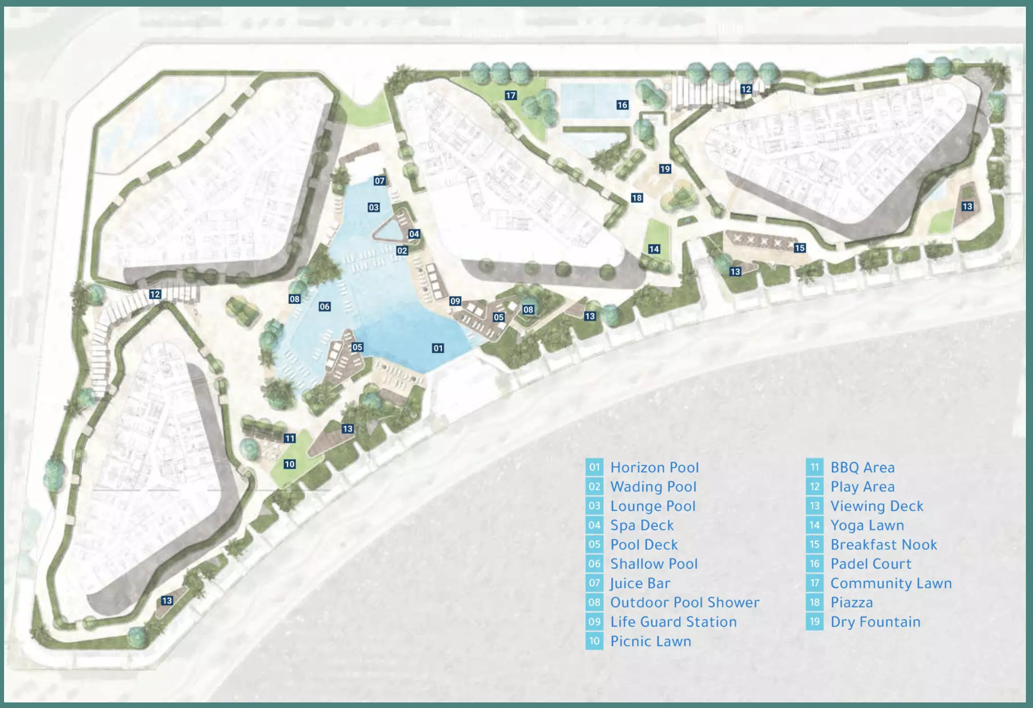 Sea La Vie – master plan