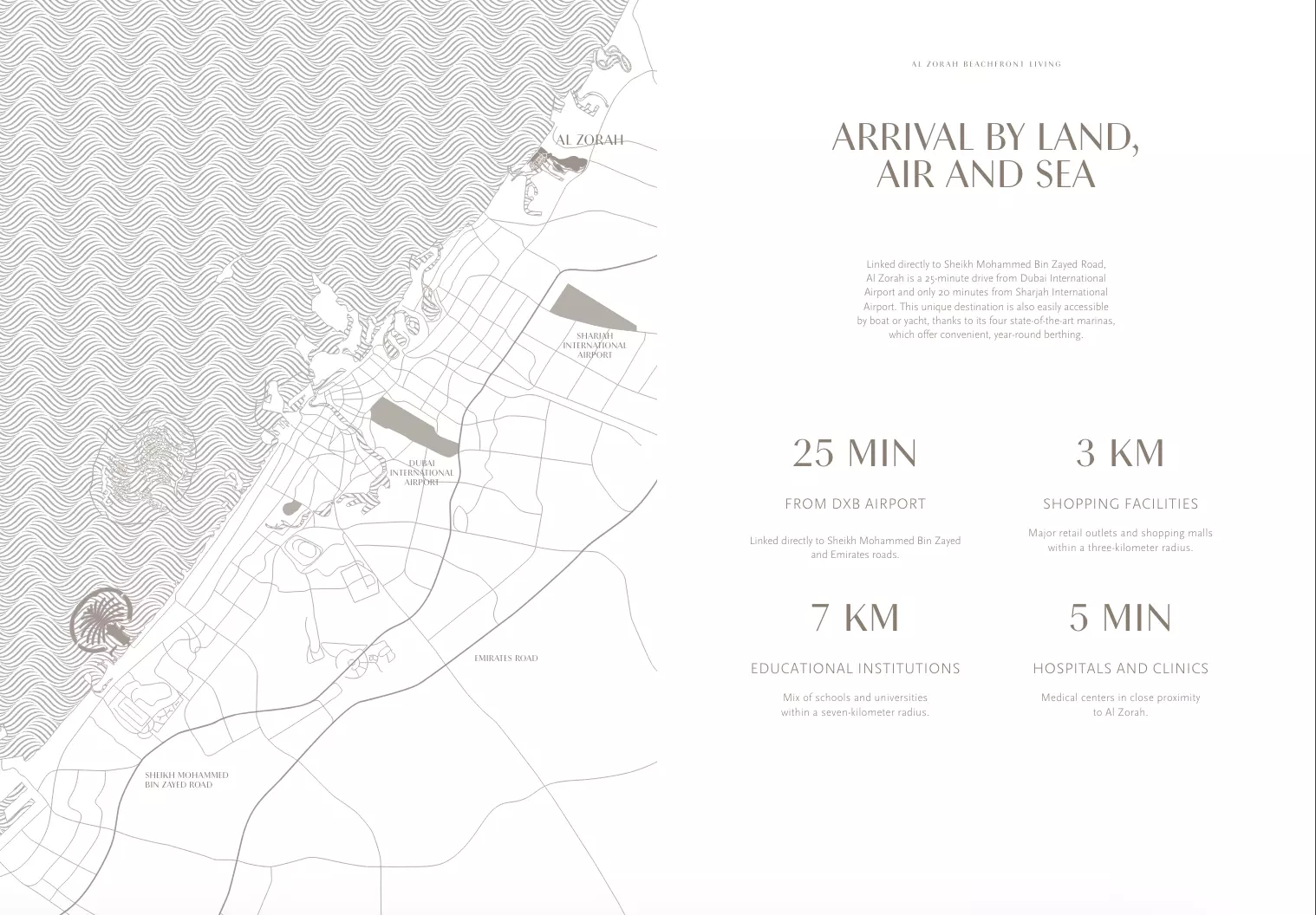 Seaside Hills By Al Zohrah – master plan
