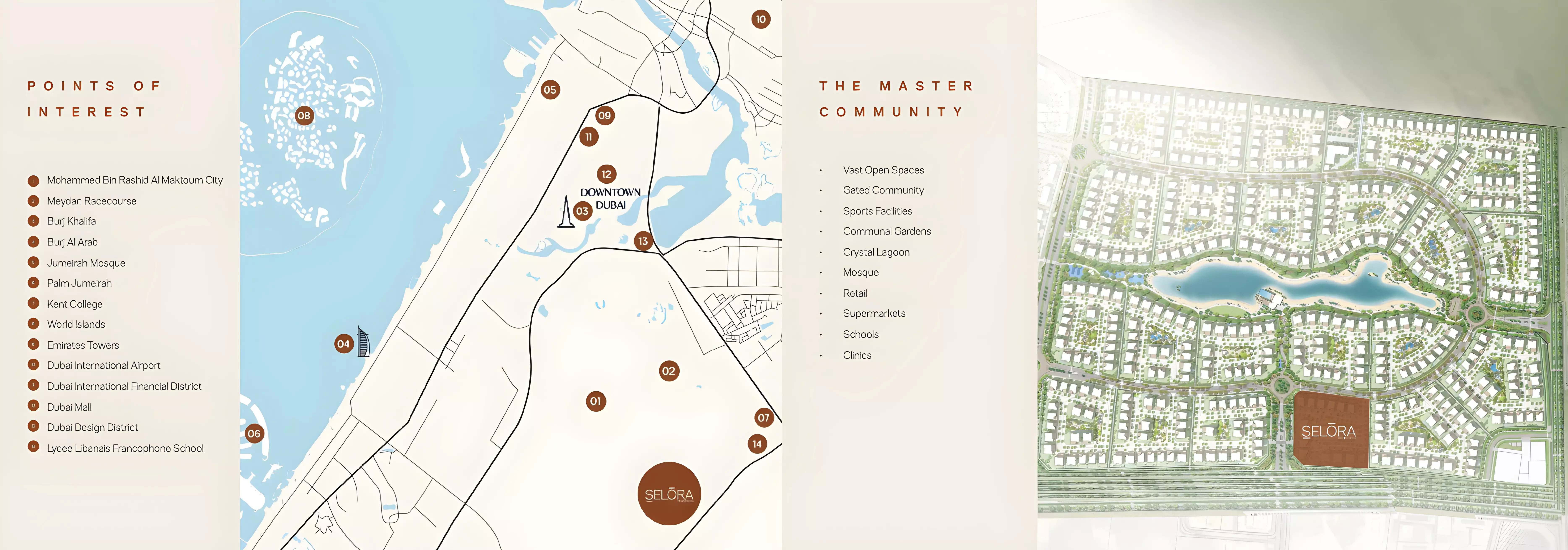 Selora Residences – master plan