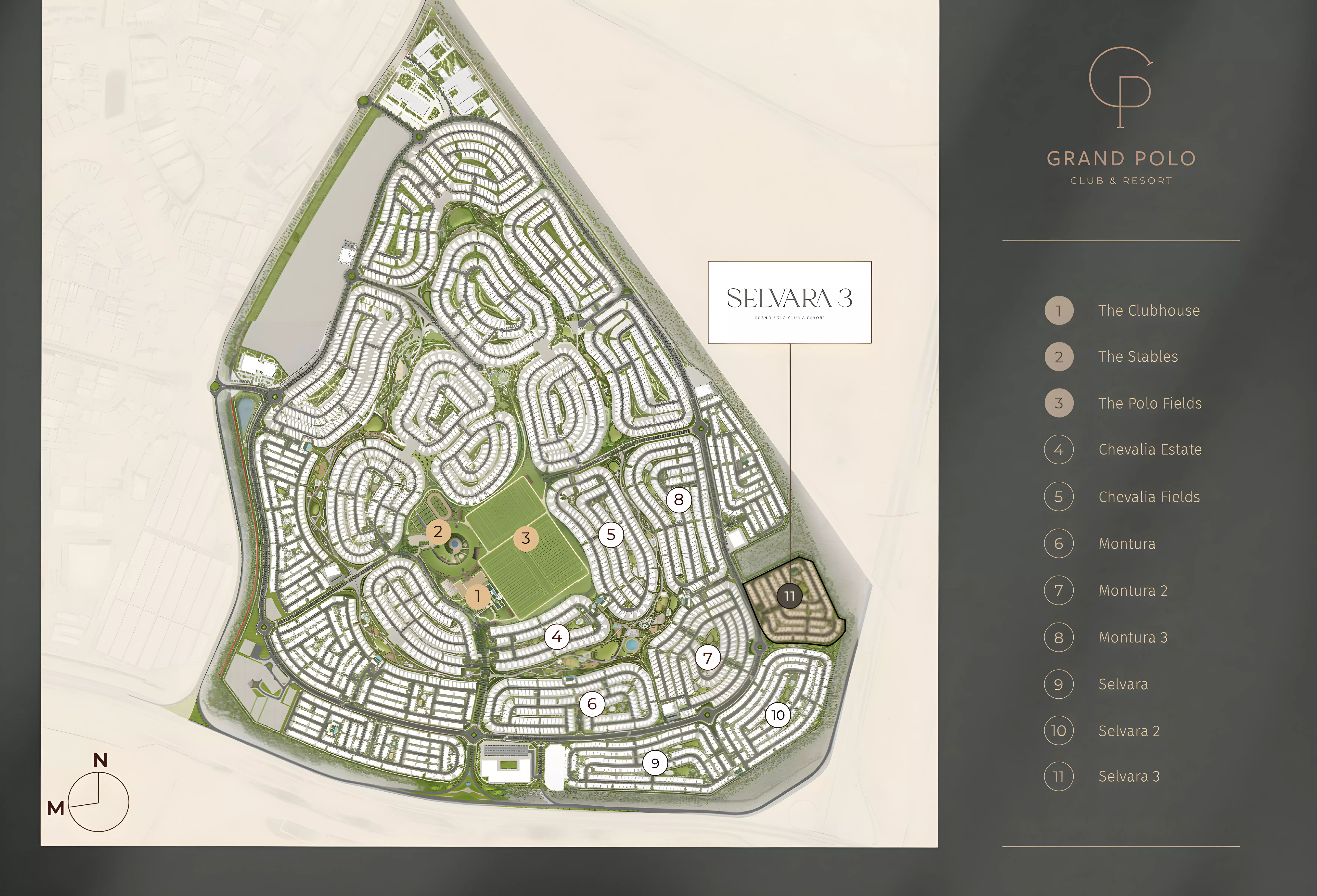 Selvara Phase 3 by Emaar – master plan
