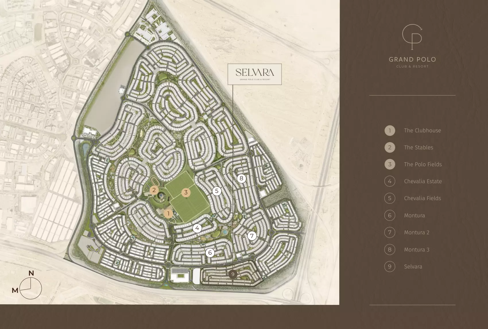 Selvara – master plan