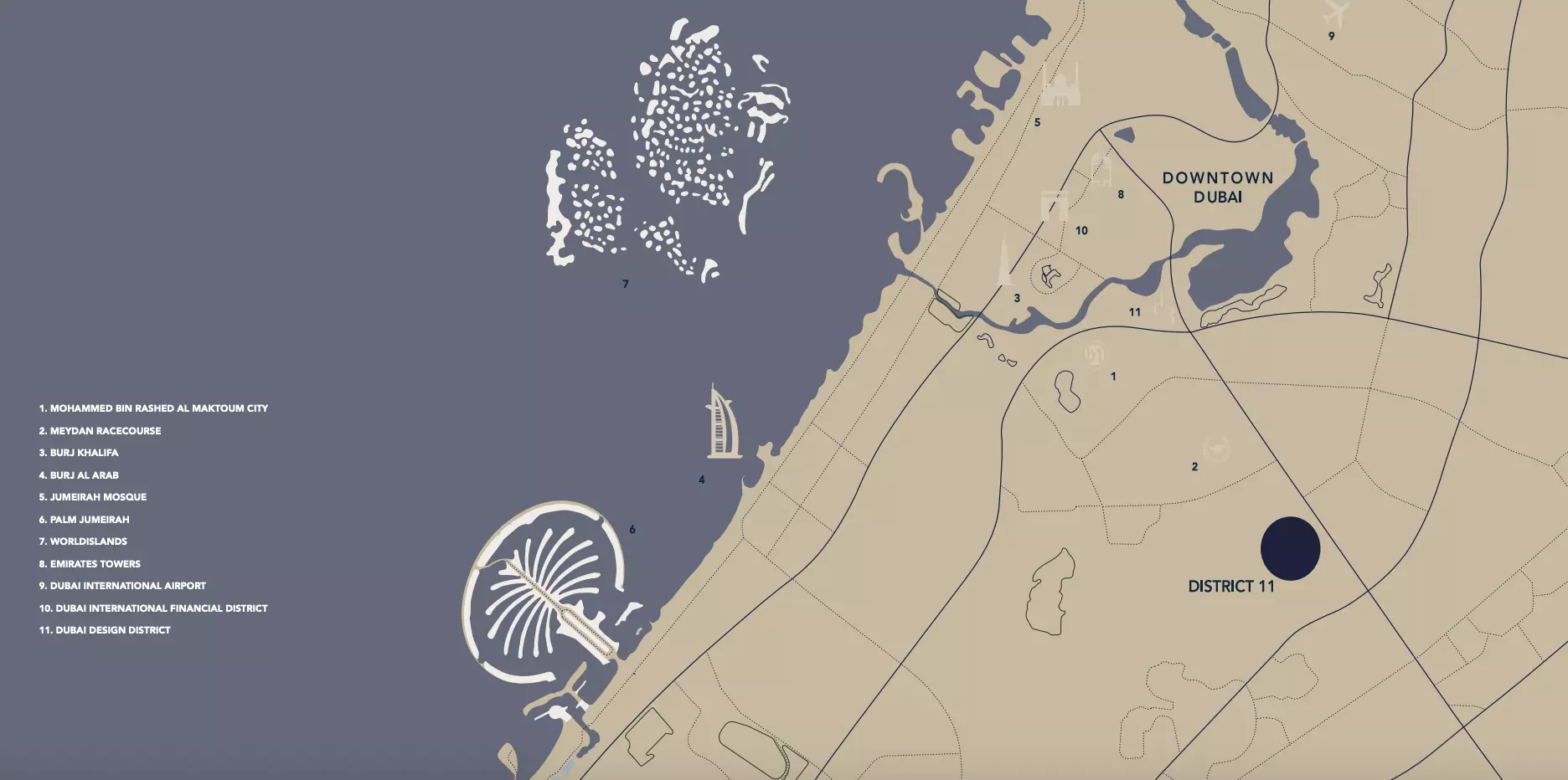Senses at The Fields – master plan