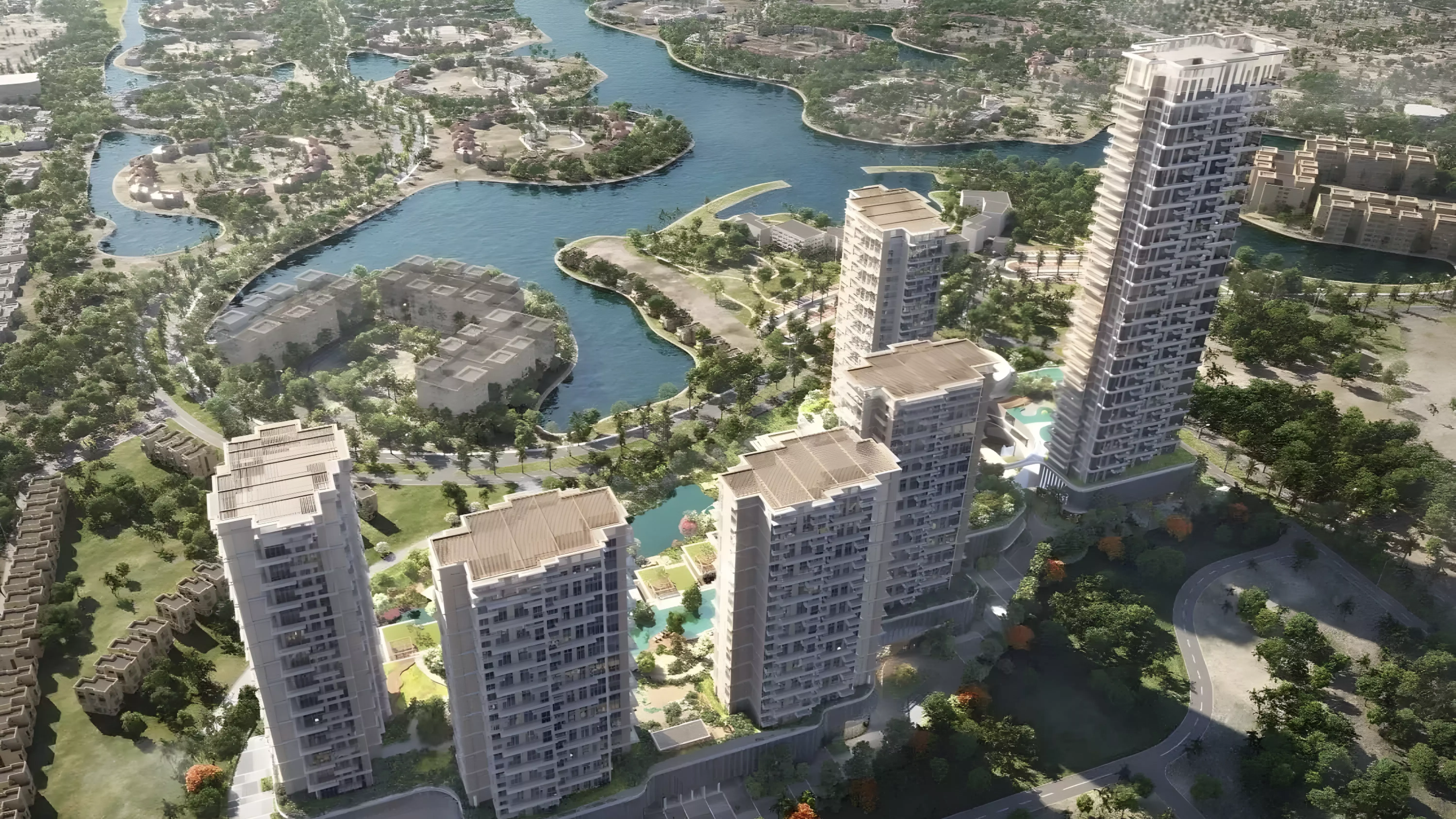 Serenia District East Residences – main view