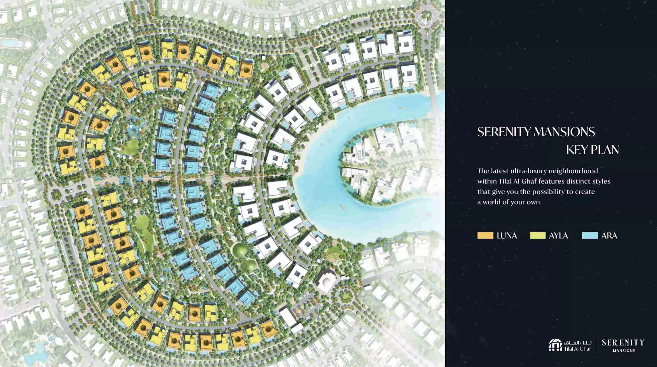 Serenity Mansions – master plan