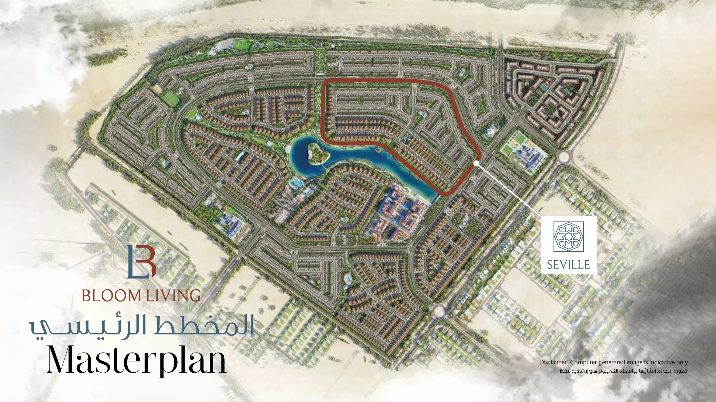 Seville at Bloom Living – master plan