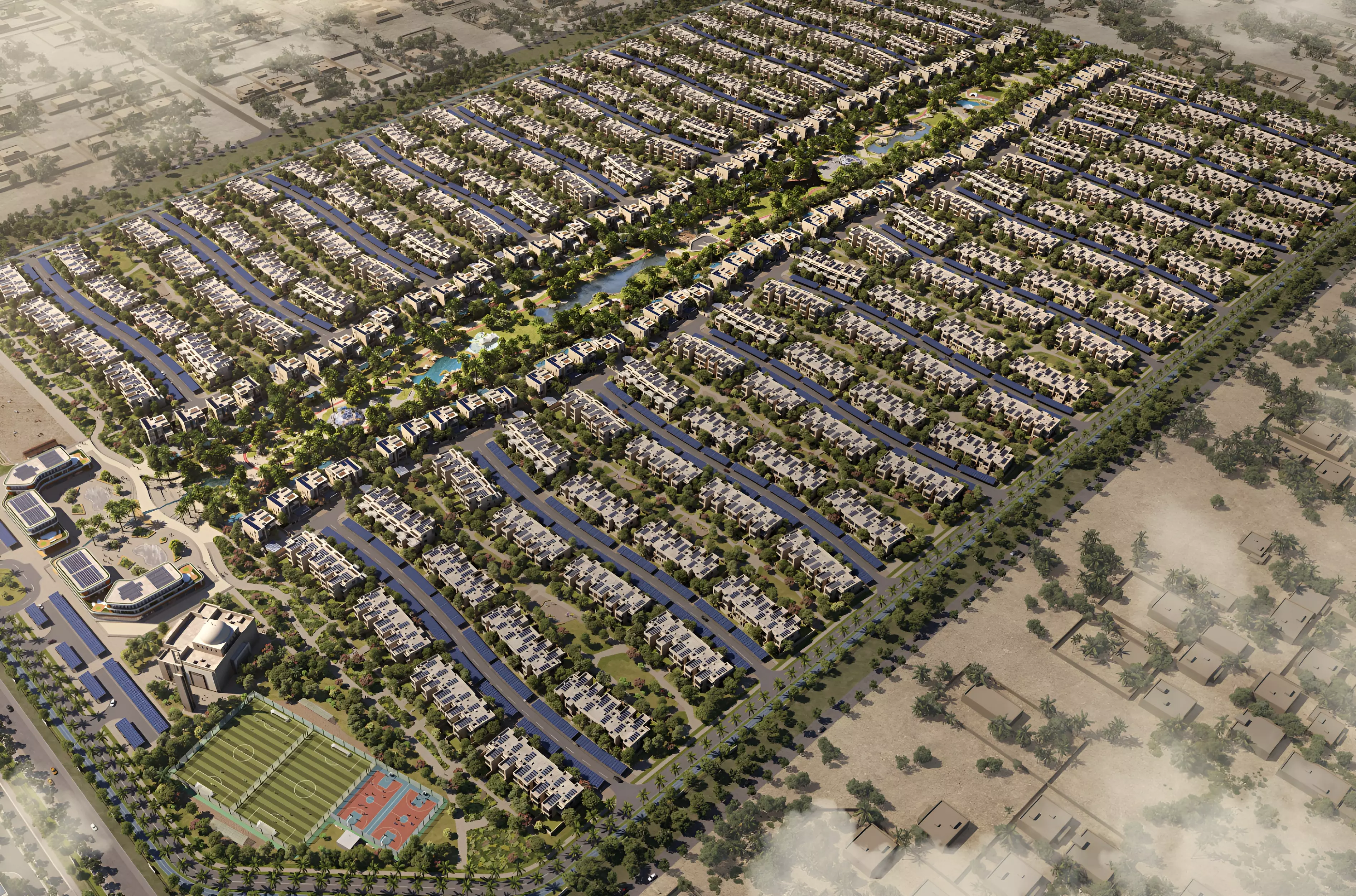 Sharjah Sustainable City II – master plan