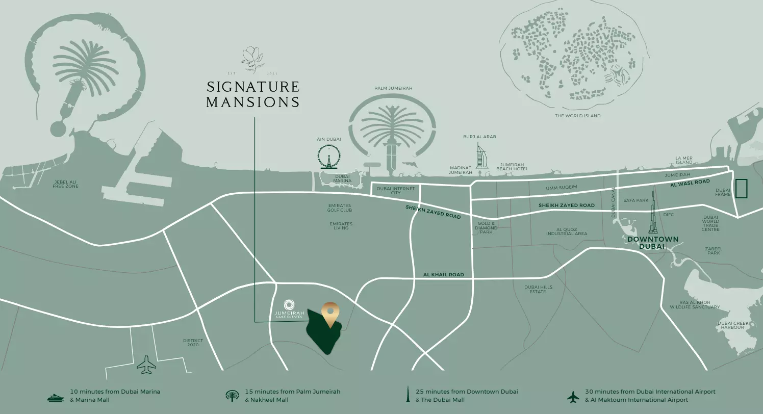 Signature Mansions – master plan