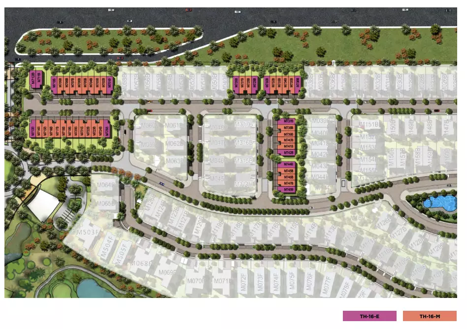 Silver Springs Villas By Damac – master plan