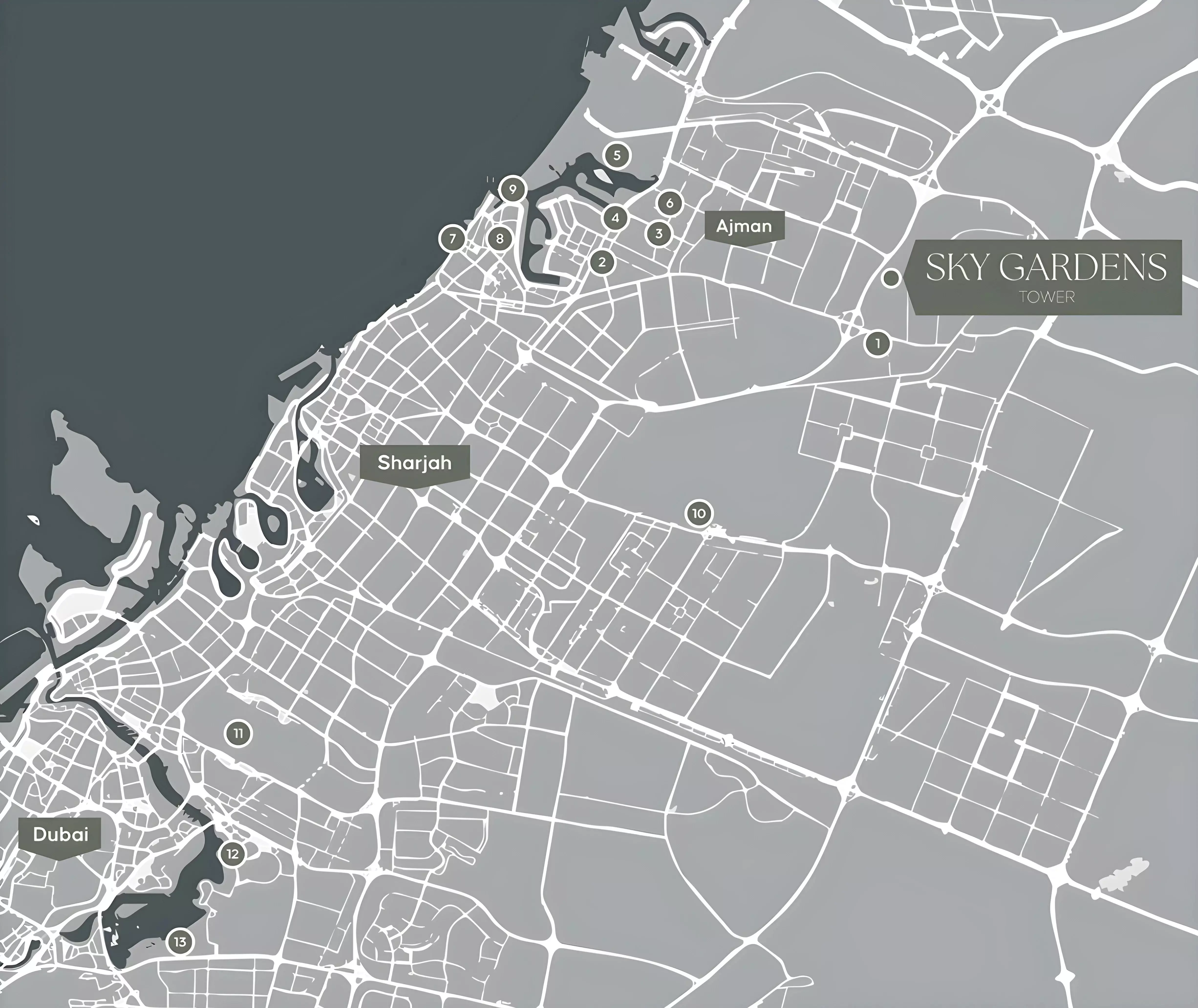 Sky Gardens Tower – master plan