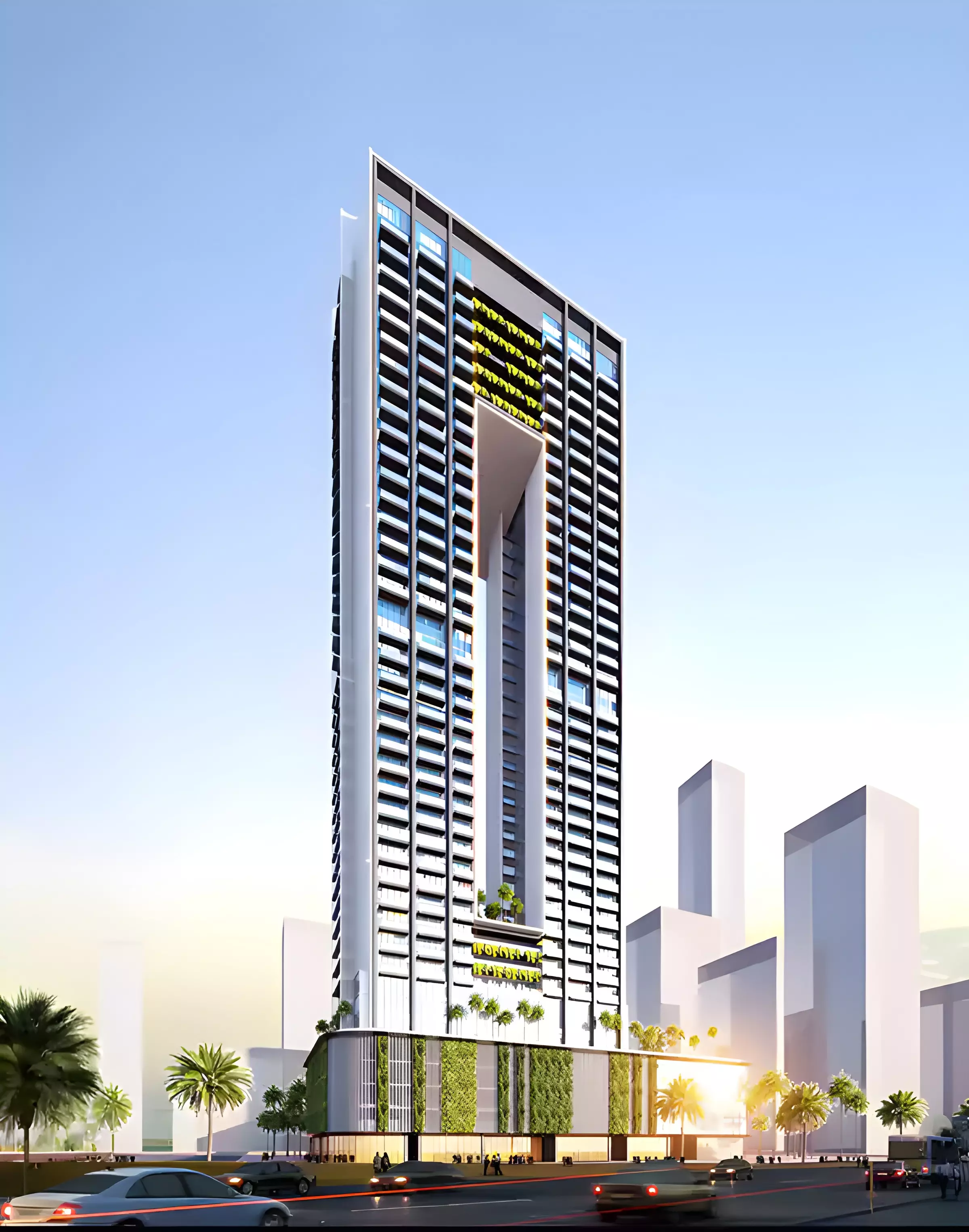 Sky Gate Tower – main view