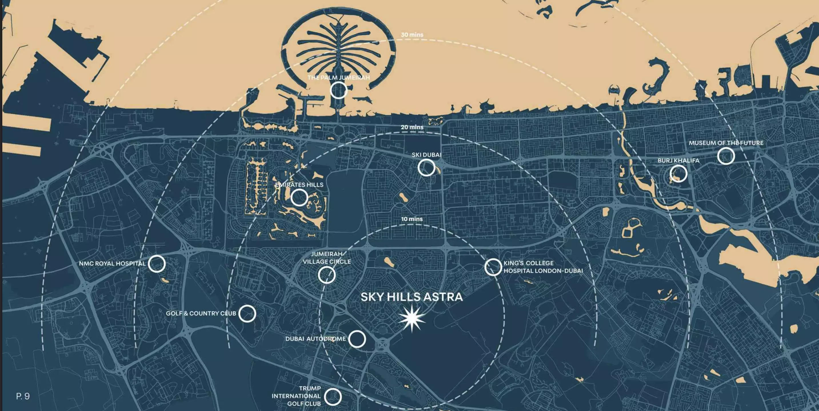 Skyhills Astra – master plan