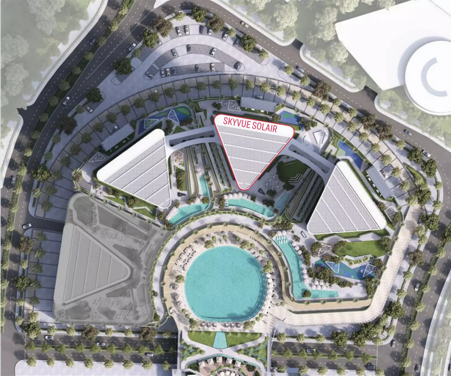 Skyvue Solair – master plan