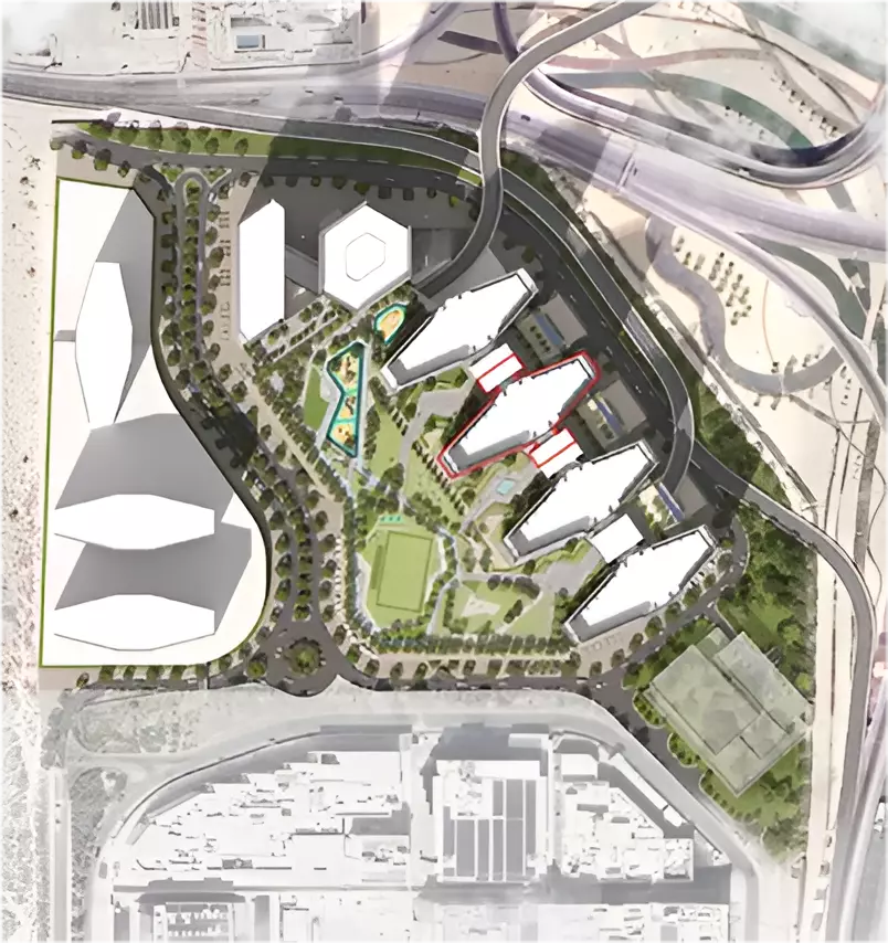 Sobha Central – master plan