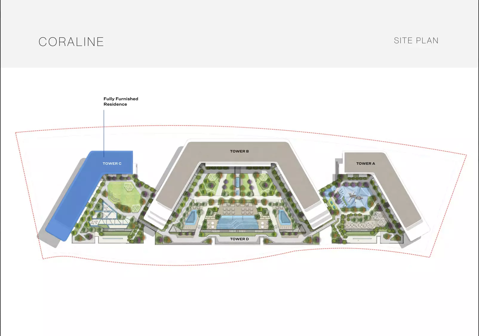 Sobha Coraline Beach Residences – master plan