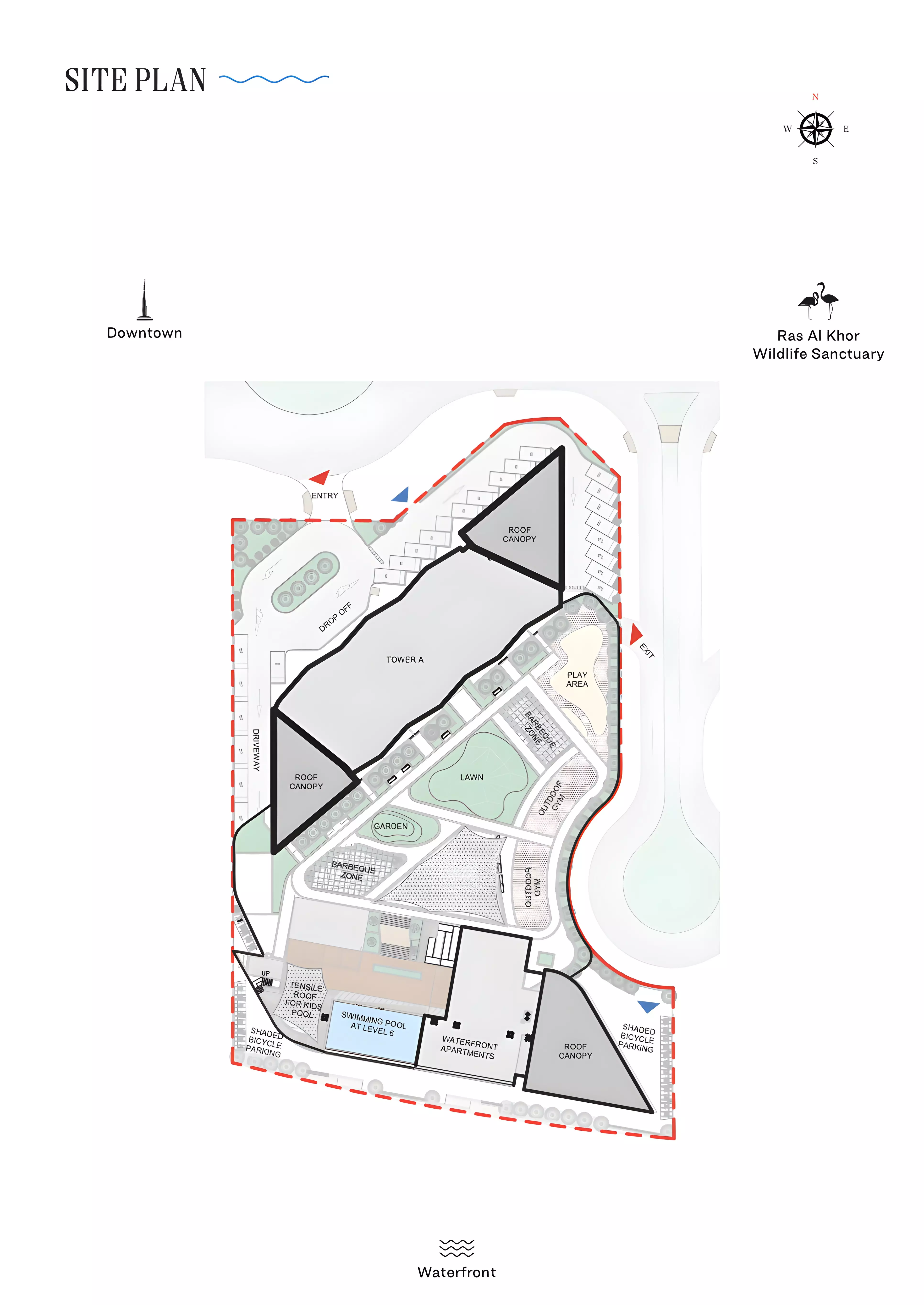 Sobha Hartland Waves – master plan