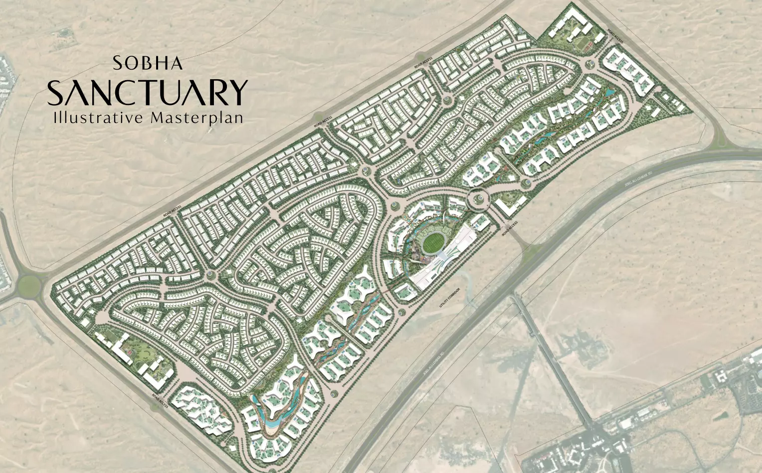 Sobha Sanctuary – master plan