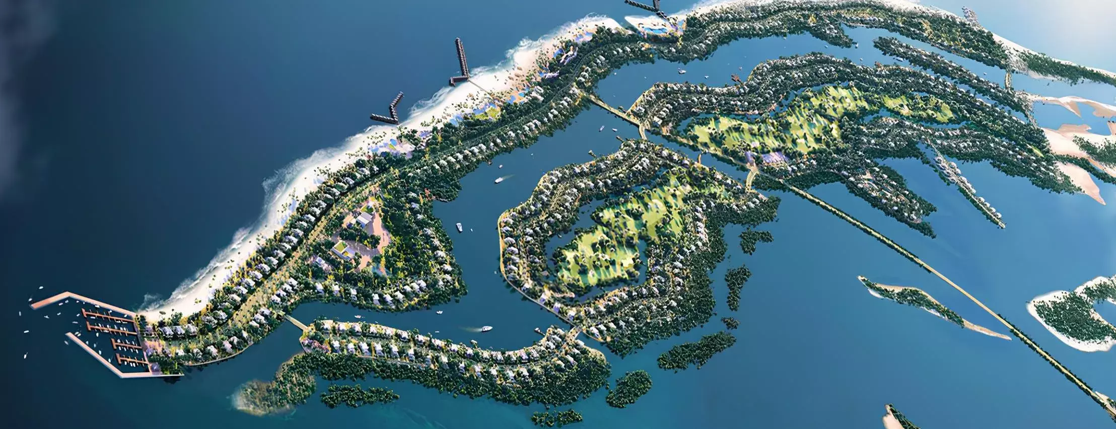Sobha Siniya Island – master plan