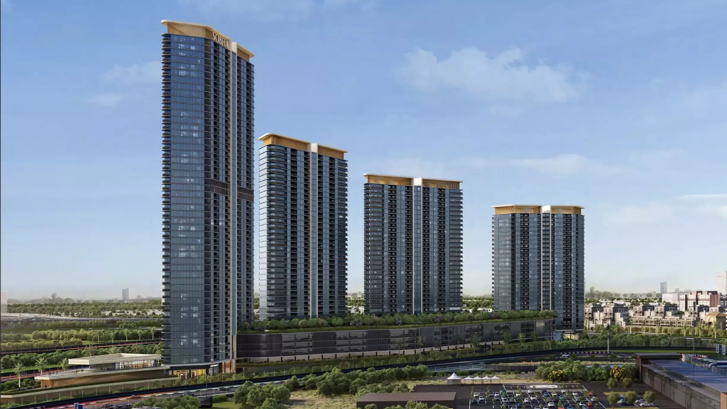 Sobha Solis – main view