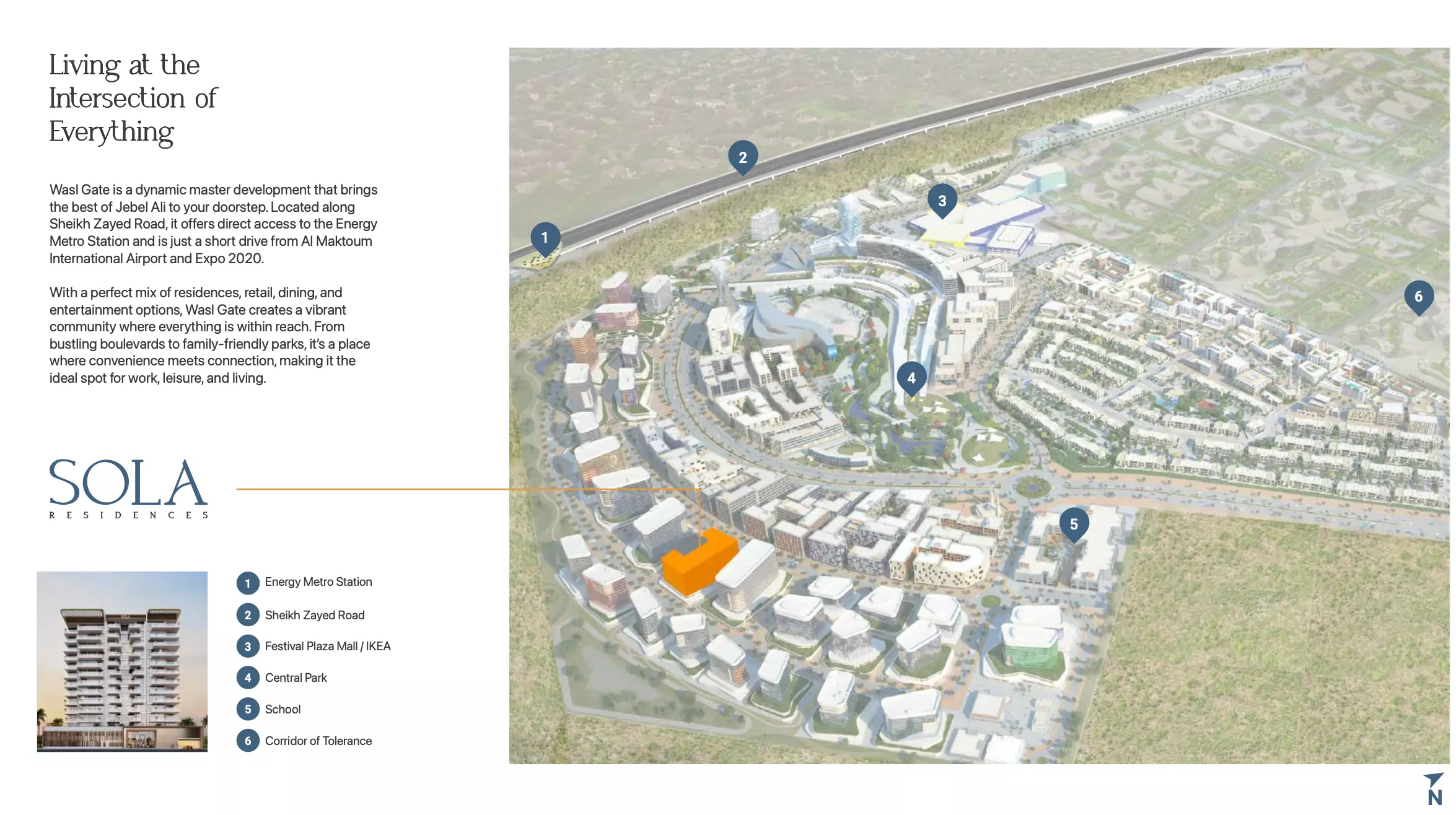 Sola Residences – master plan