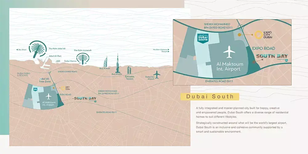 South Bay Phase 5 By Dubai South – master plan