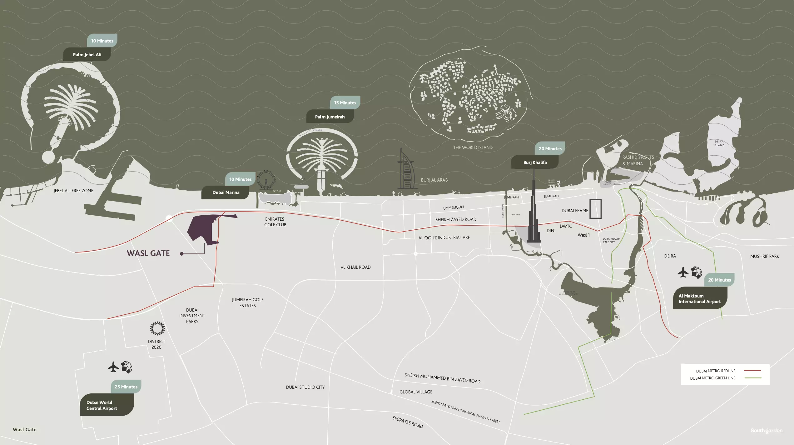 South Garden B – master plan