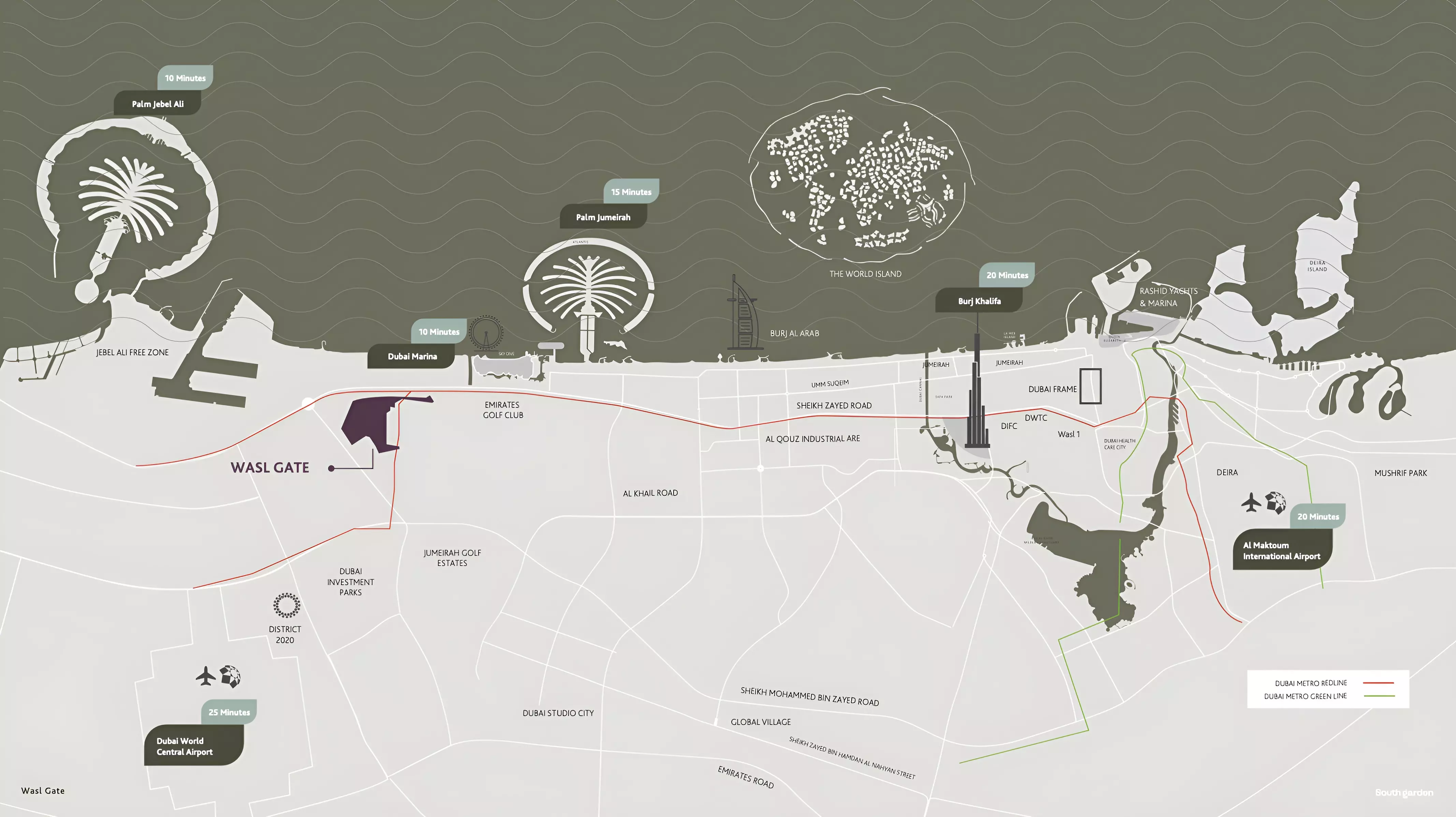 South Garden D – master plan