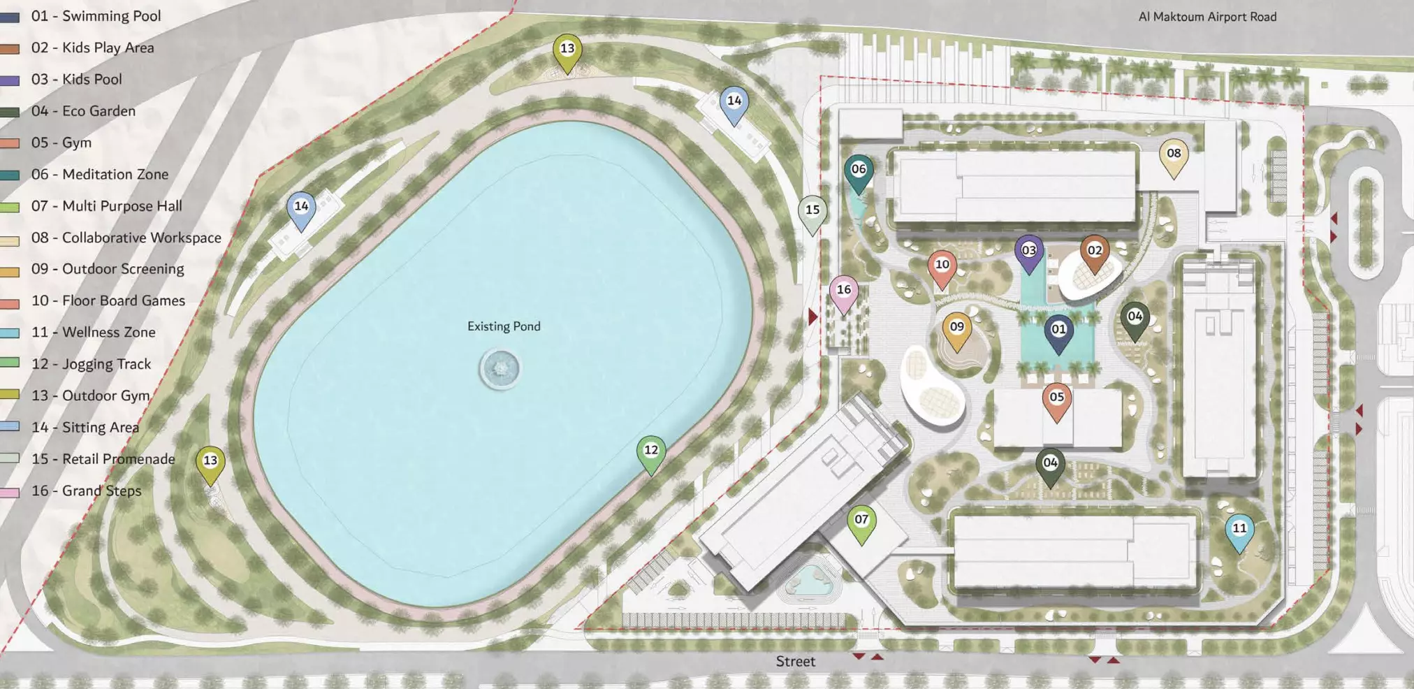 South Square – master plan