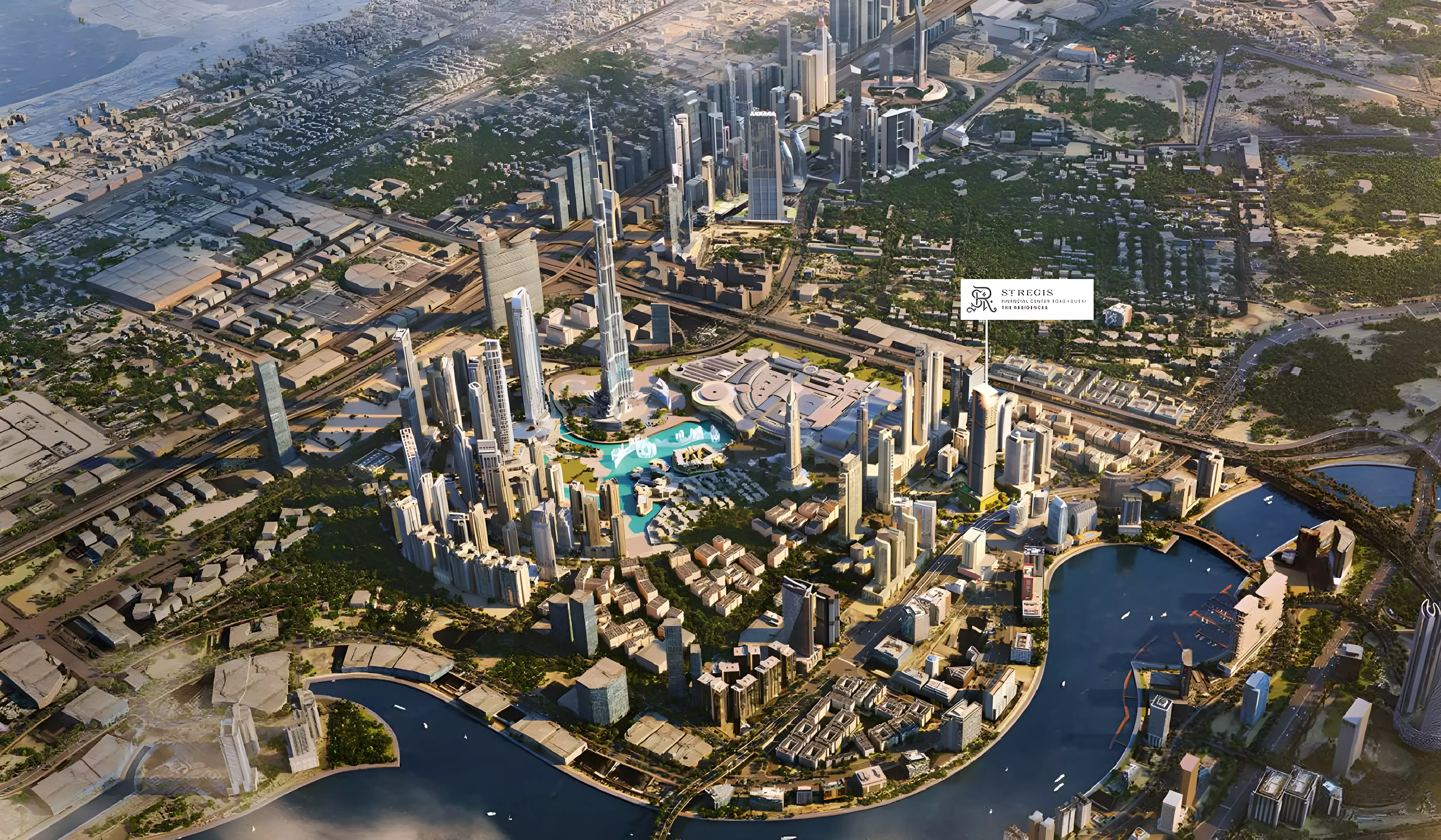 St. Regis Residences Financial Center Road – master plan
