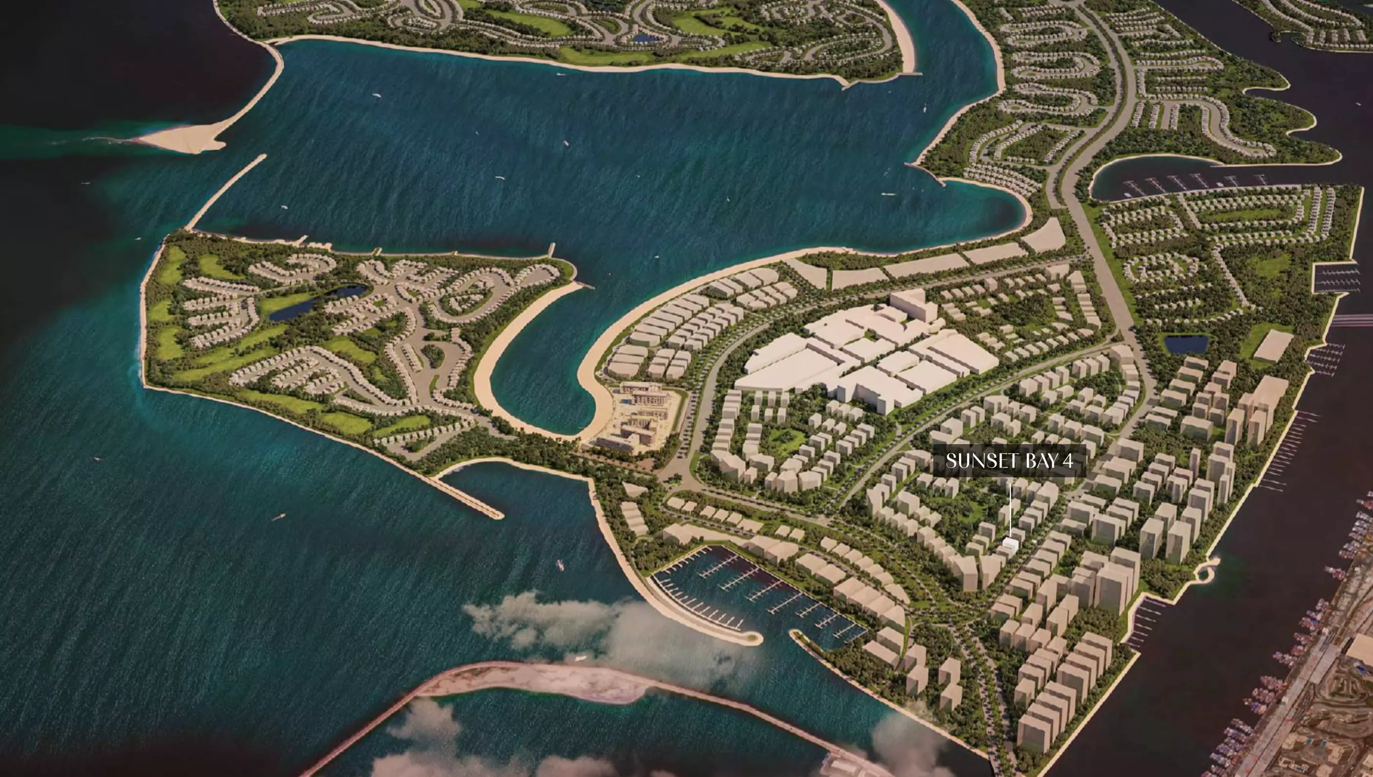 Sunset Bay Phase 4 by Imtiaz – master plan